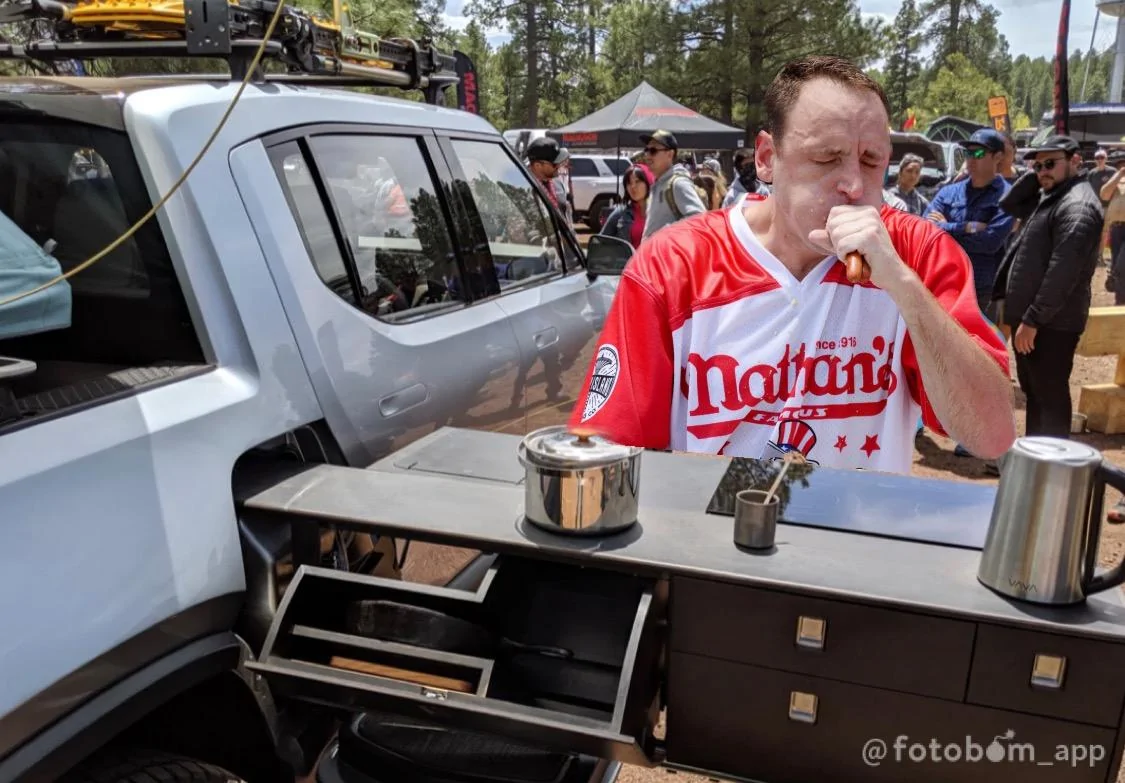 Rivian R1T R1S Holiday Weekend Cooking B46357DA-FE37-4483-9D9B-E6518A8FEFCC