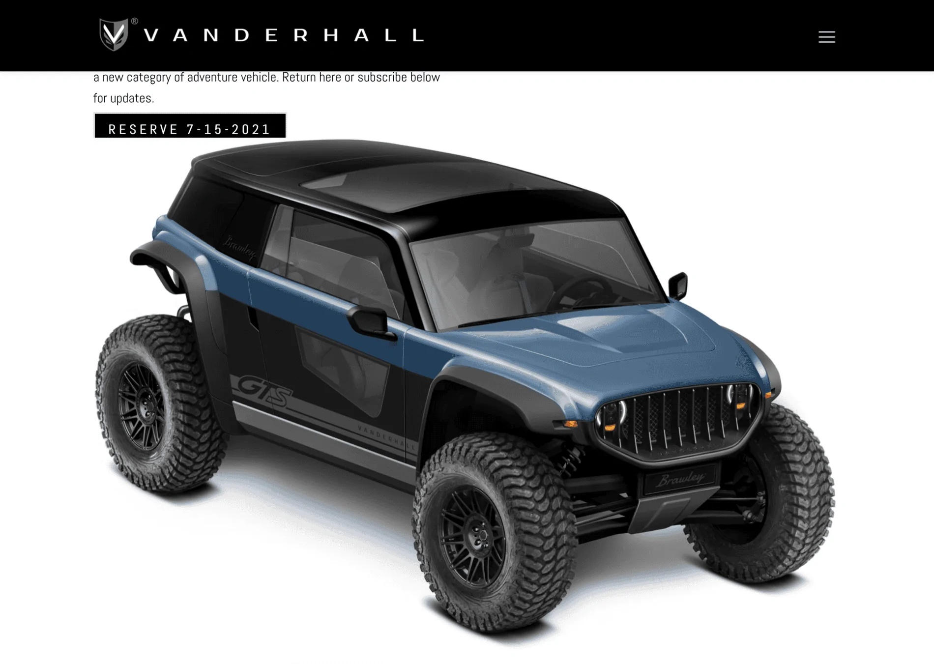 Rivian R1T R1S Adventure Vehicle: strictly off-road 1625252979645