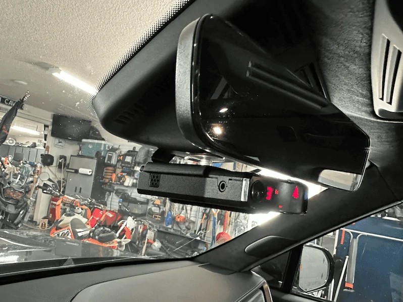 Rivian R1T R1S Valentine Radar Detector Mount DIY Mod 1682194173572