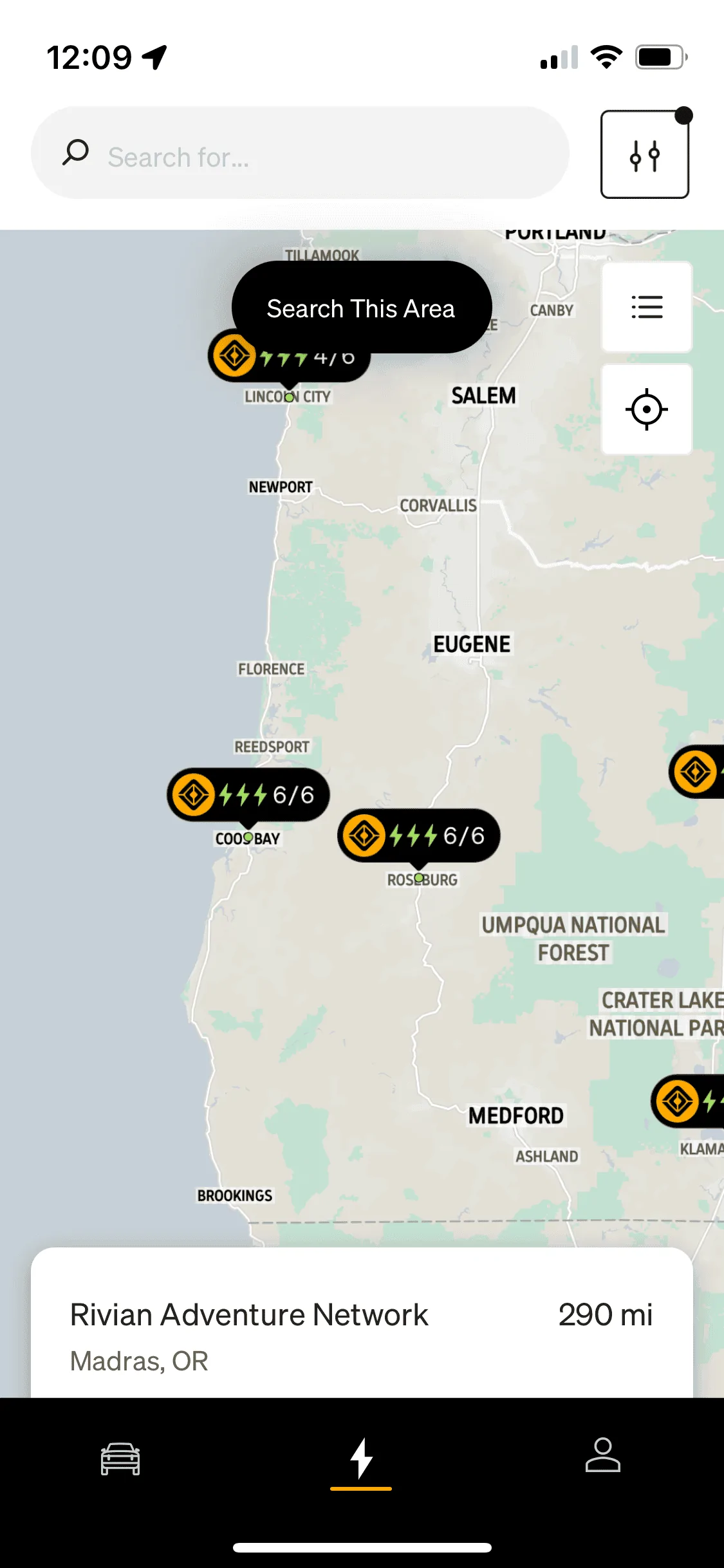 Rivian R1T R1S RAN Rivian Charging Stations Locations Map via Google Maps IMG_1471