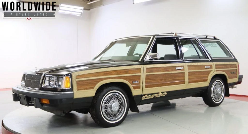 Rivian R1T R1S Another Tight Fit 1986-Chrysler-Town-Country-Wagon-16-1024x555