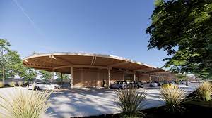 Rivian R1T R1S RAN Rivian Charging Stations Locations Map via Google Maps EV station of the future