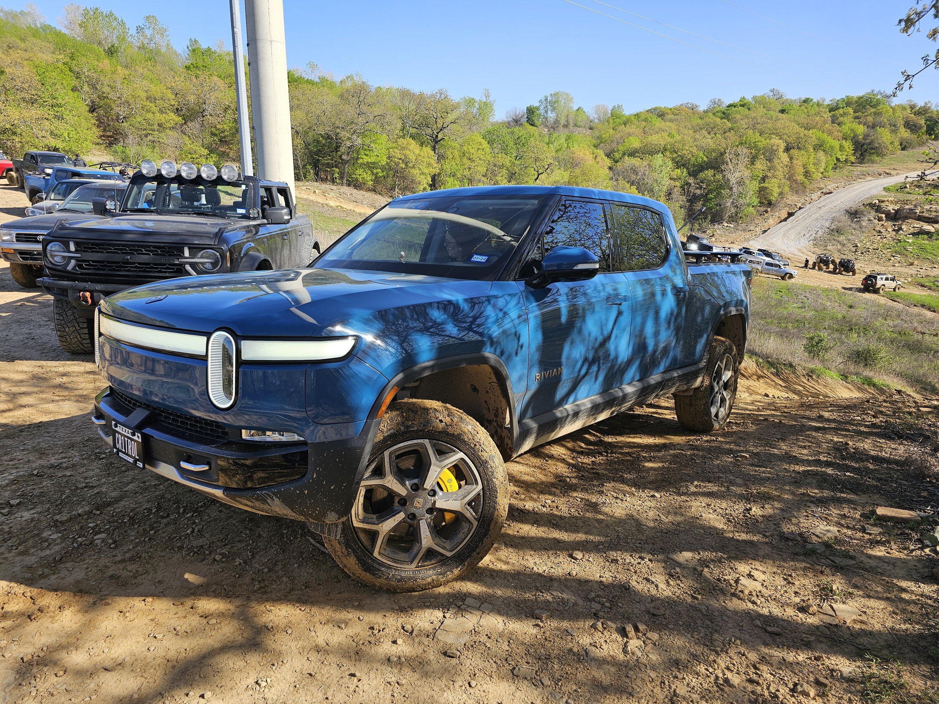 Rivian R1T R1S Off-Roading in Texas? 20230326_100954