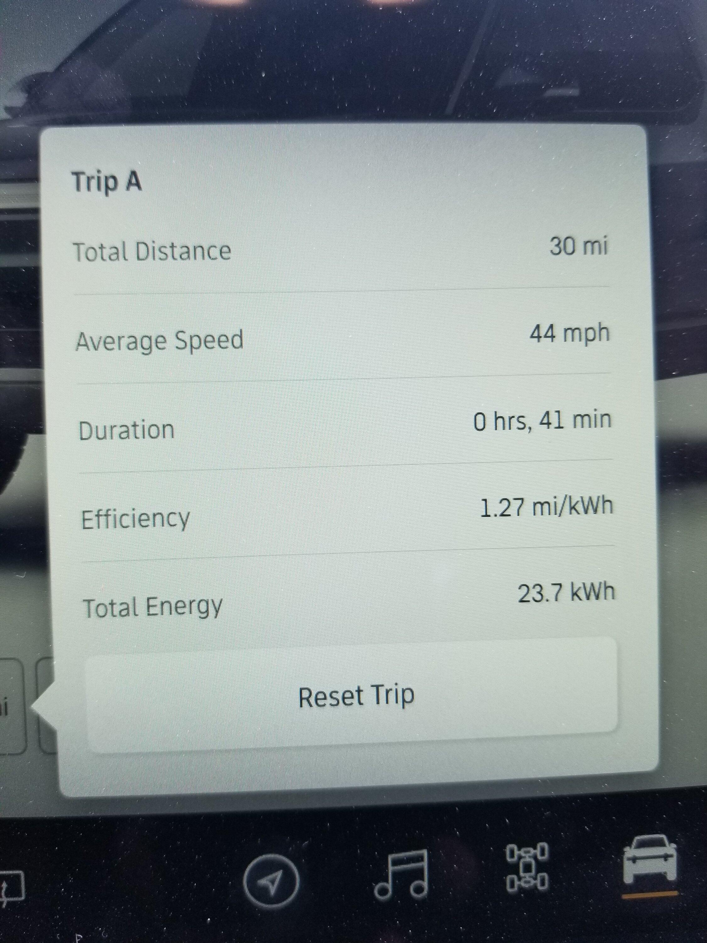 Rivian R1T R1S First towing experience with R1T 20230425_114732