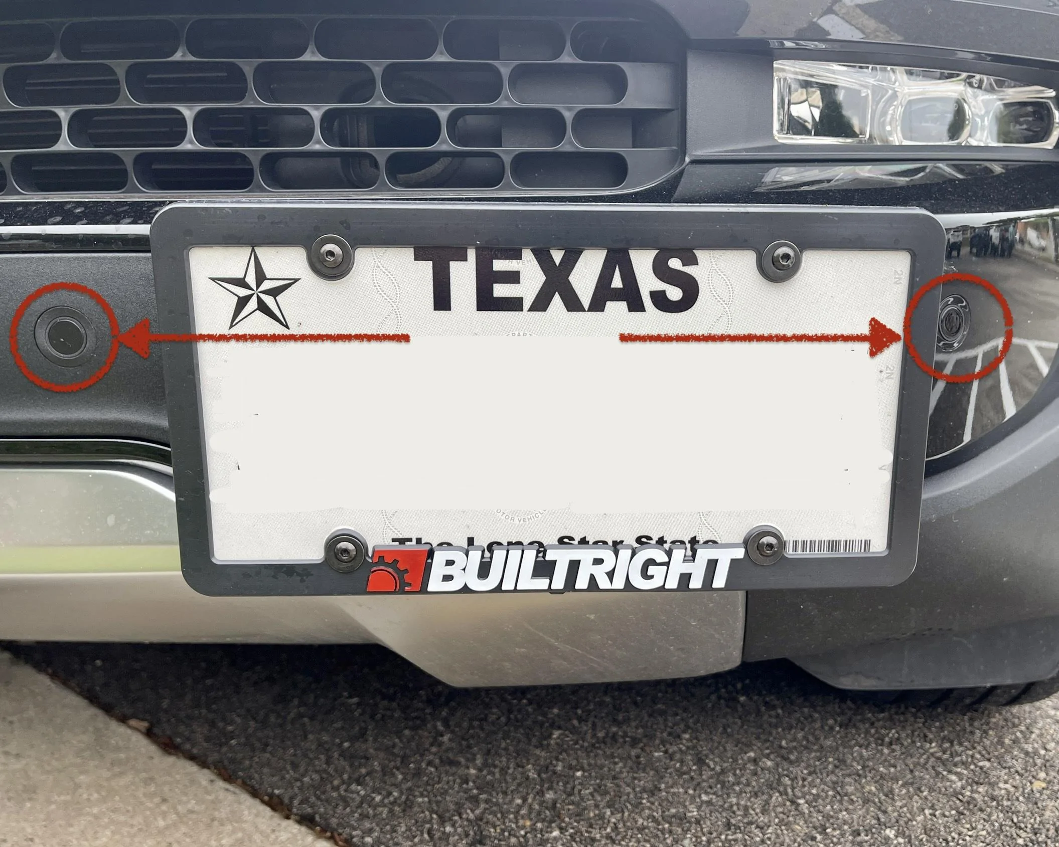 Rivian R1T R1S forthright question: recommended license plate mount IMG_7347