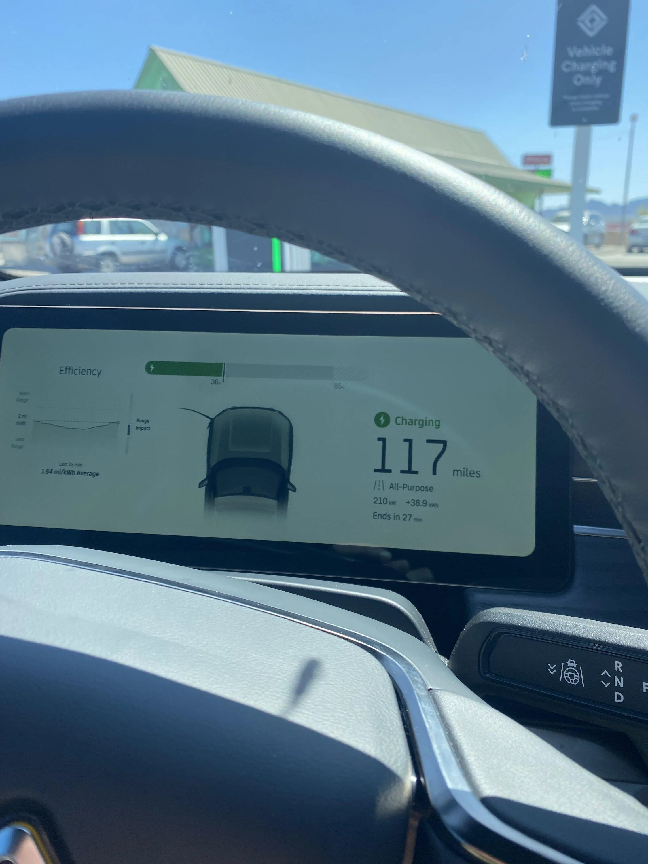 Rivian R1T R1S Quartzsite, AZ (Arizona) RAN charging station is up and running IMG_1066