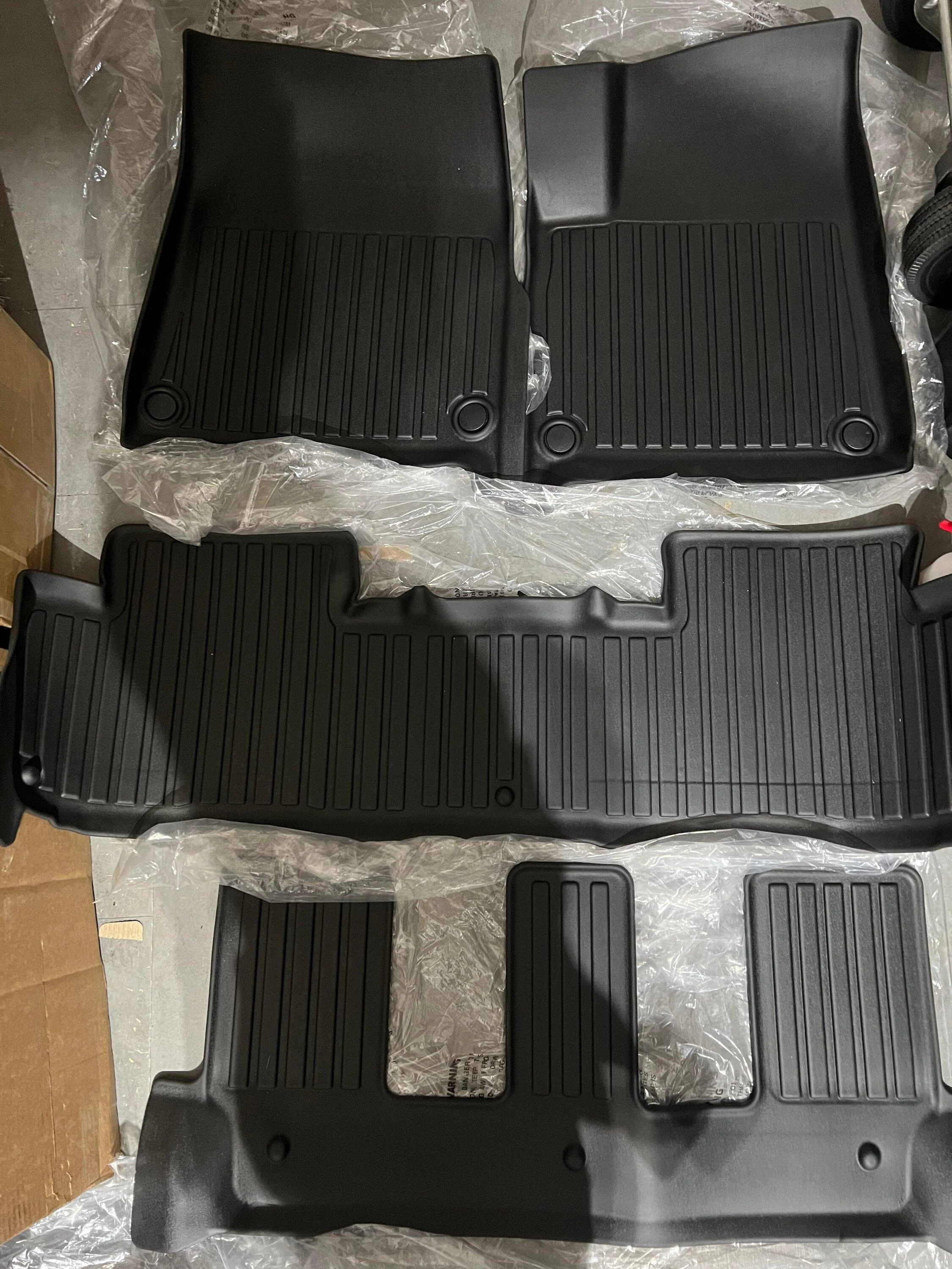 Rivian R1T R1S LinerX Floormats (All Three Rows) & Cargomat Liners (R1S/R1T) received_898075064634727