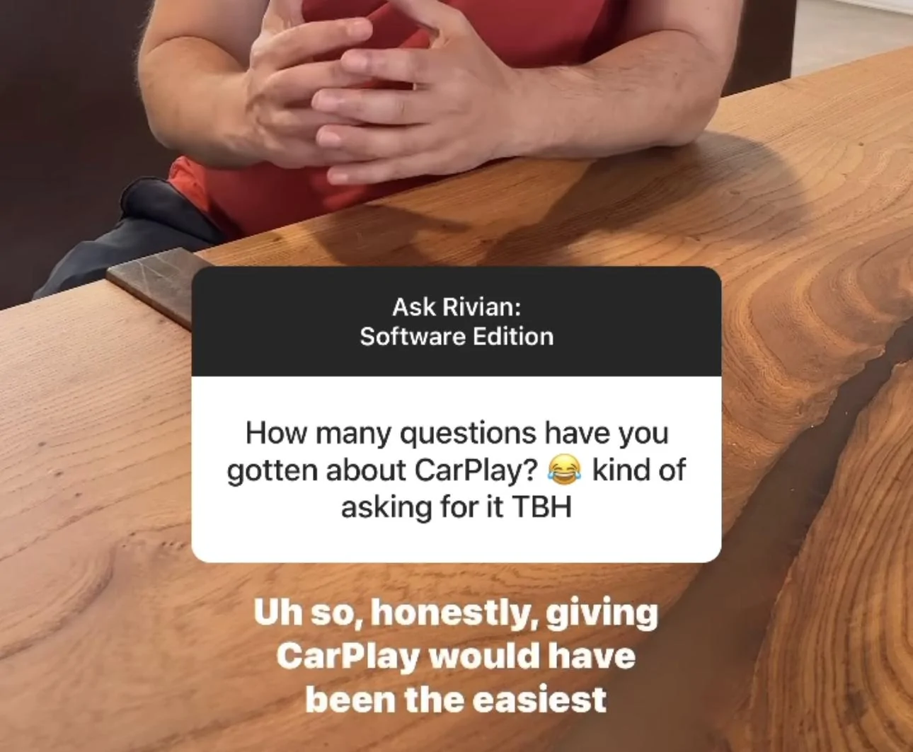 Rivian R1T R1S When will Rivian admit that avoiding AA/Carplay is not about providing "better" UX? IMG_2270