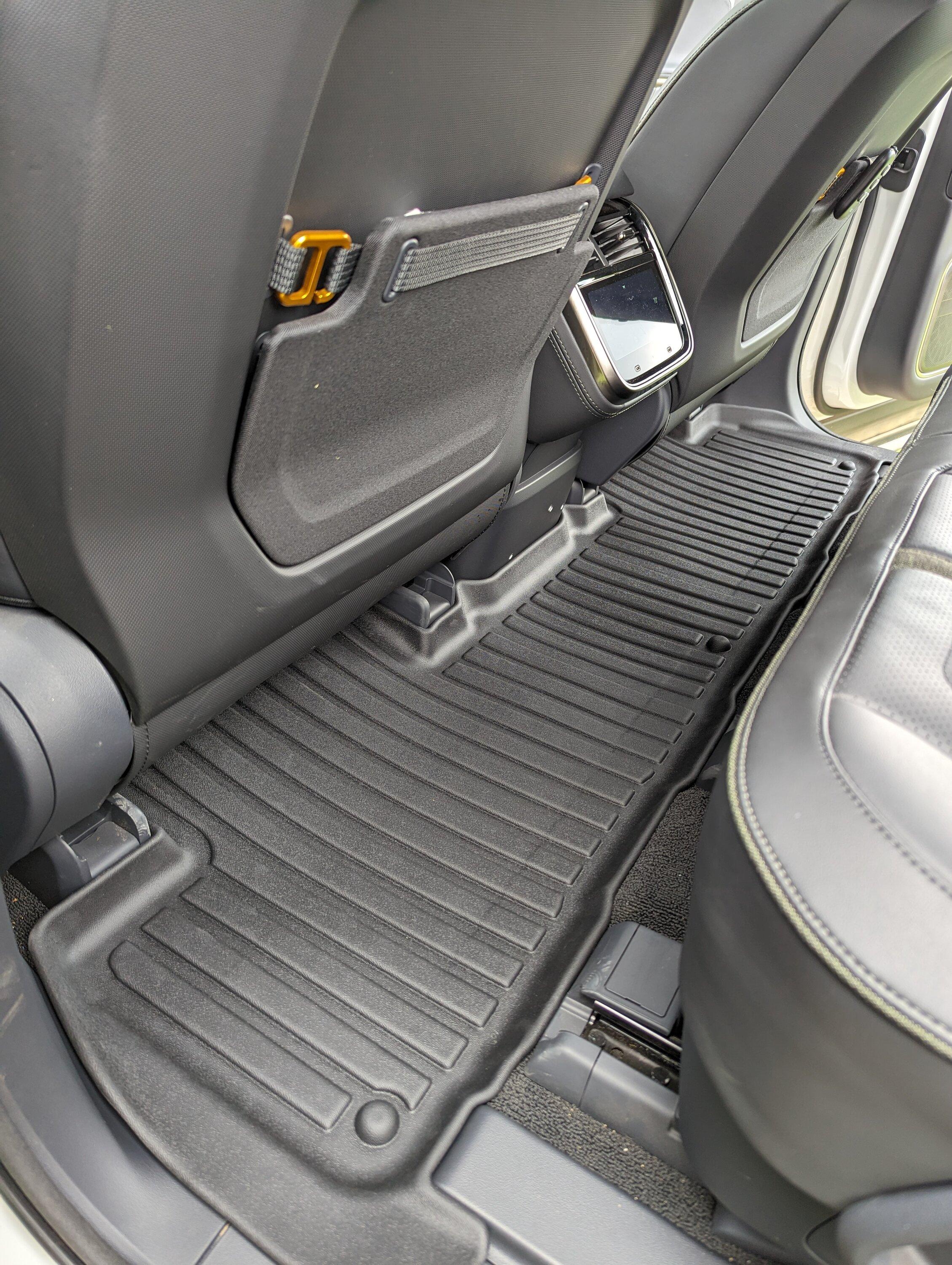Rivian R1T R1S LinerX Floormats (All Three Rows) & Cargomat Liners (R1S/R1T) PXL_20230427_181436491