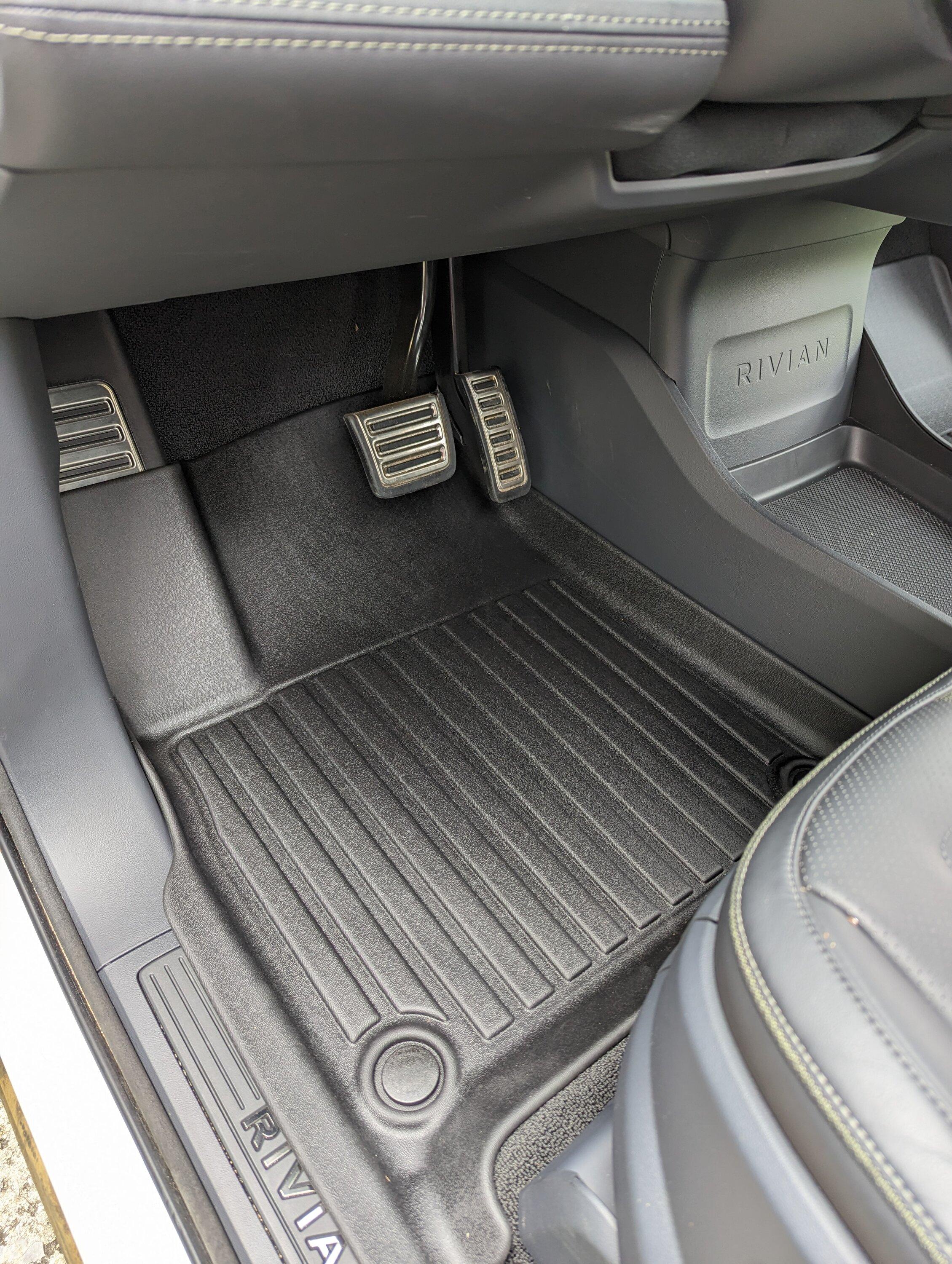 Rivian R1T R1S LinerX Floormats (All Three Rows) & Cargomat Liners (R1S/R1T) PXL_20230427_181449098
