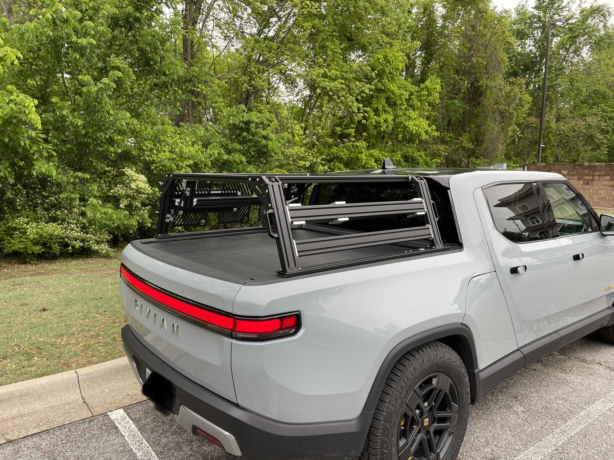 Rivian R1T R1S Xtrusion OVRLND rack install experience on R1T IMG_6907