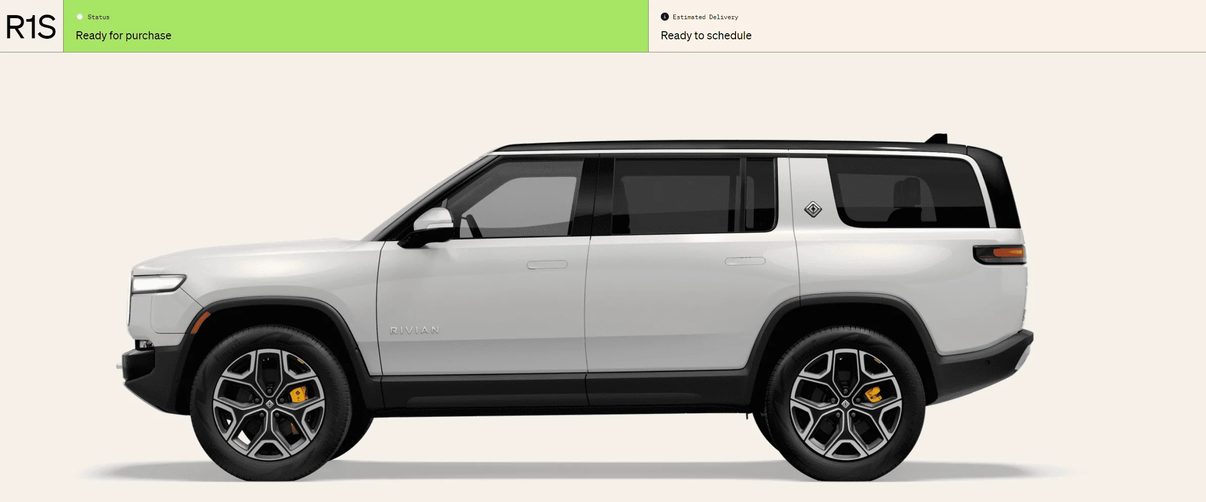 Rivian R1T R1S R1S Shop access live with lots of inventory! Captur