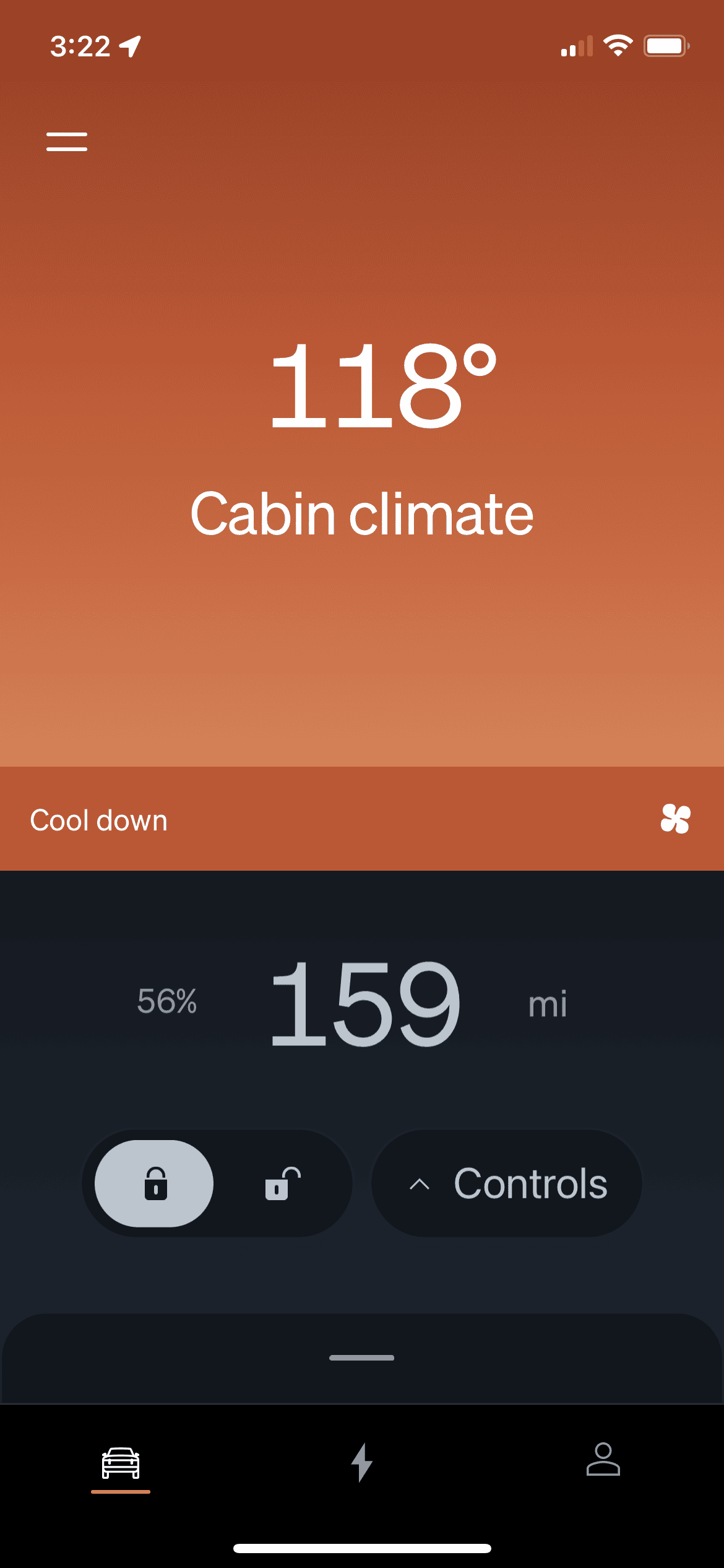 Rivian R1T R1S Extremely Hot Interior while at SC IMG_2407.PNG