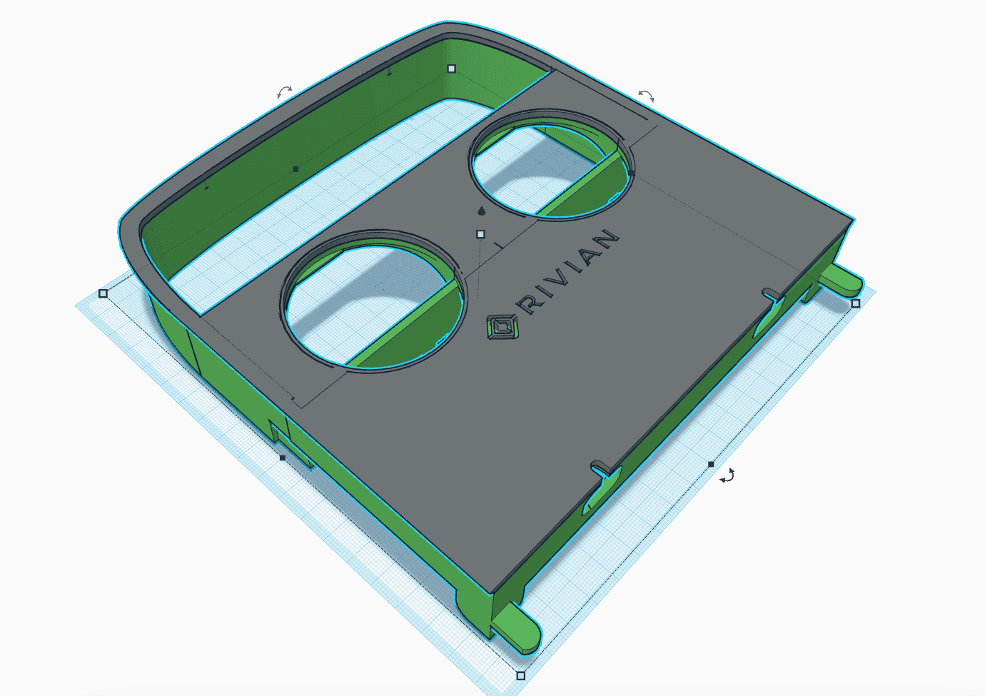 Rivian R1T R1S NEW - RIVIPARTS Ultimate MagSafe Charging Pad Kit Screenshot 2023-04-29 at 12.42.03 PM