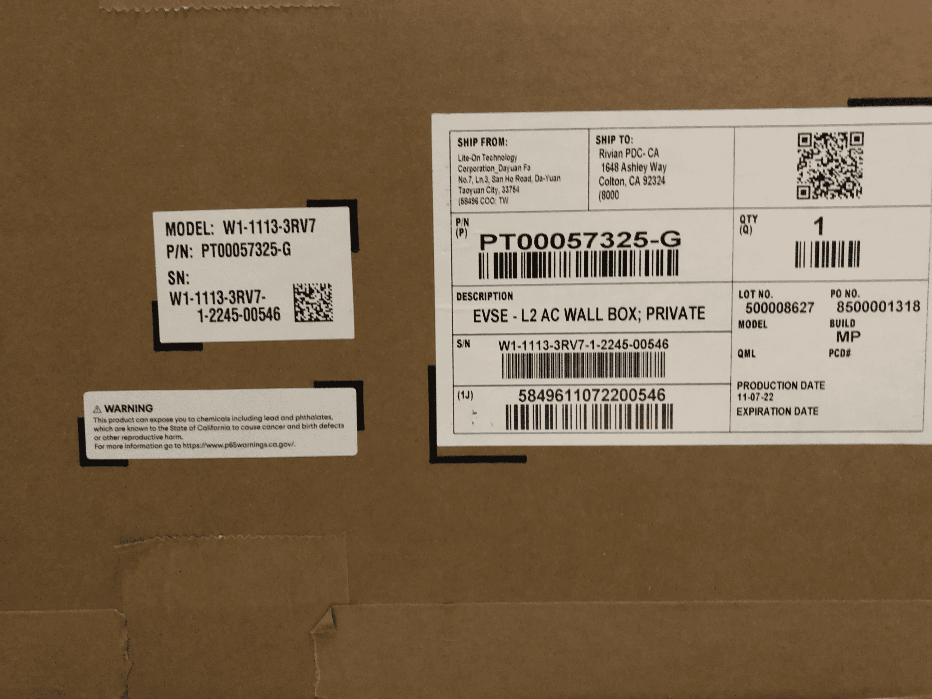 Rivian R1T R1S Charger NIB - $475 + Shipping tempImagetyLZci