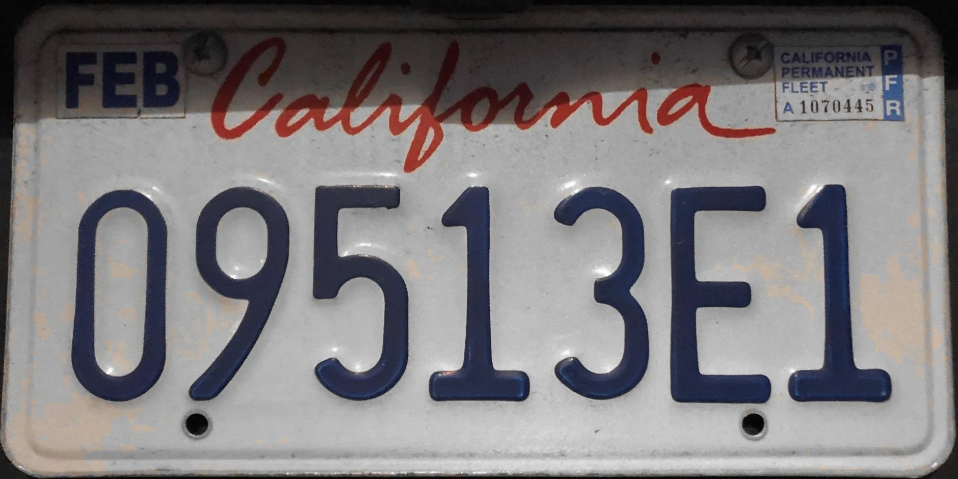 Rivian R1T R1S R1T Registration in California deemed commercial vehicle California_truck_plate_2010_series