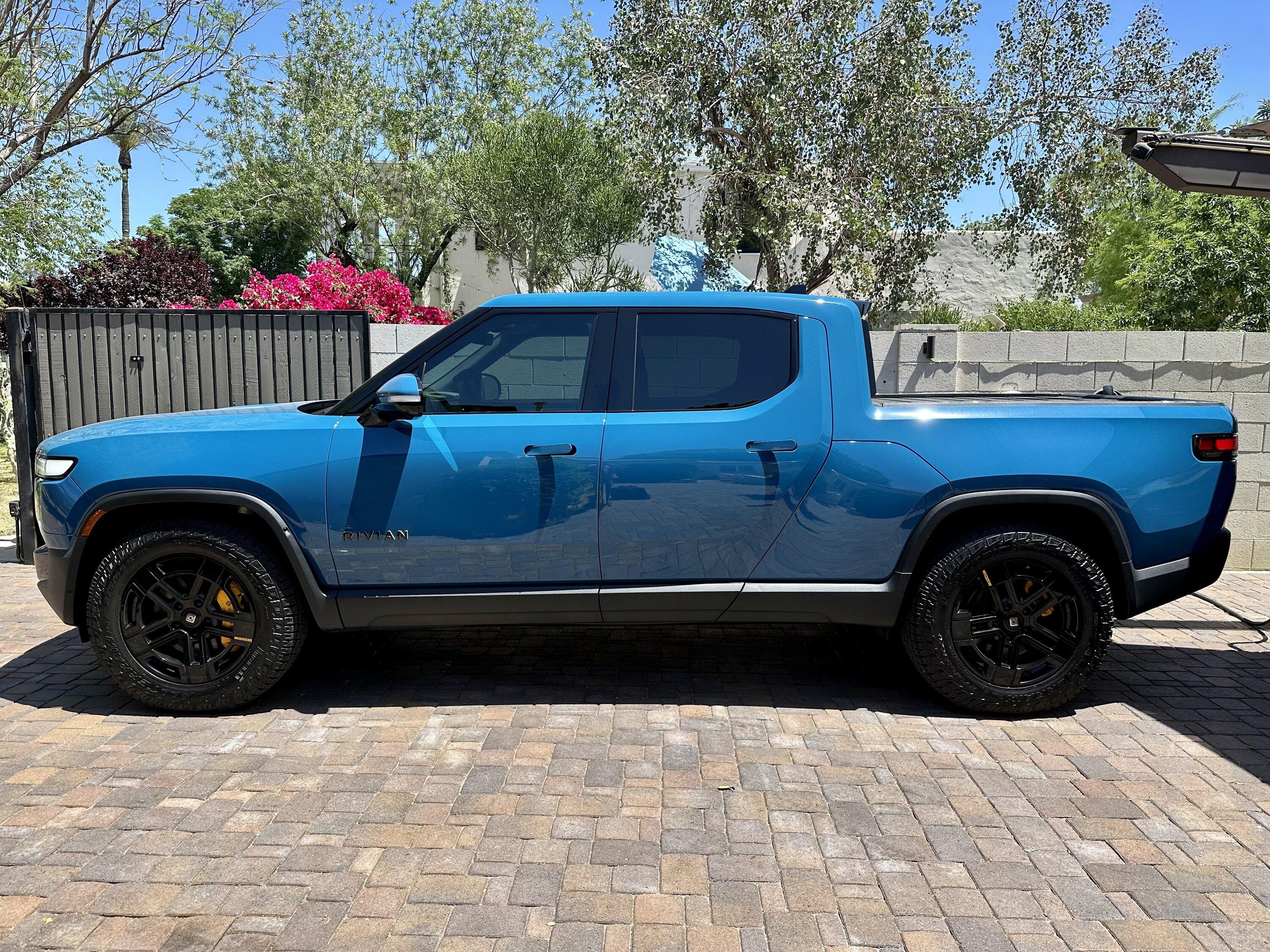 Rivian R1T R1S Window Tinting % Level Preferences IMG_1826