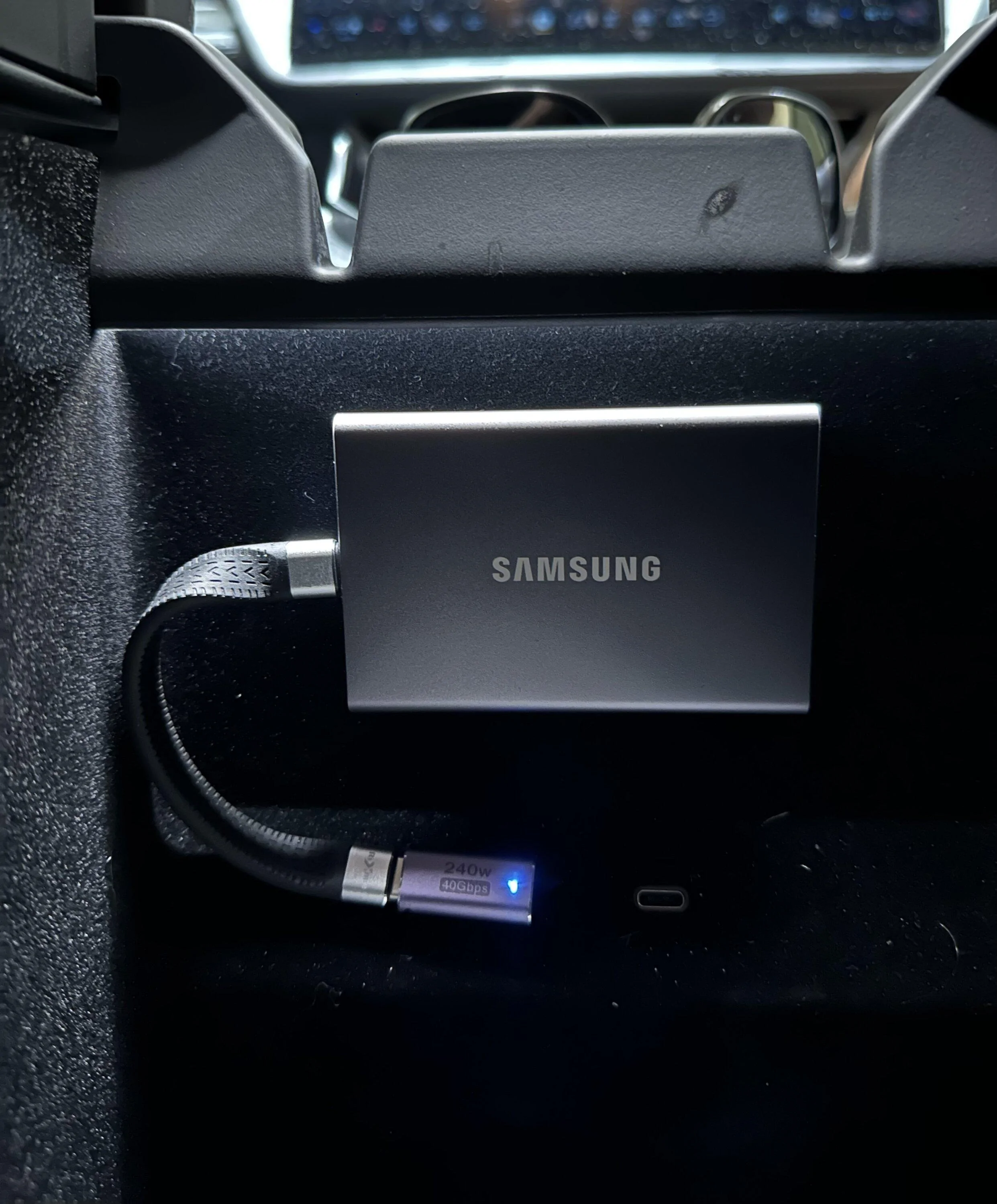 Rivian R1T R1S Show off your dashcam memory card install IMG_1859