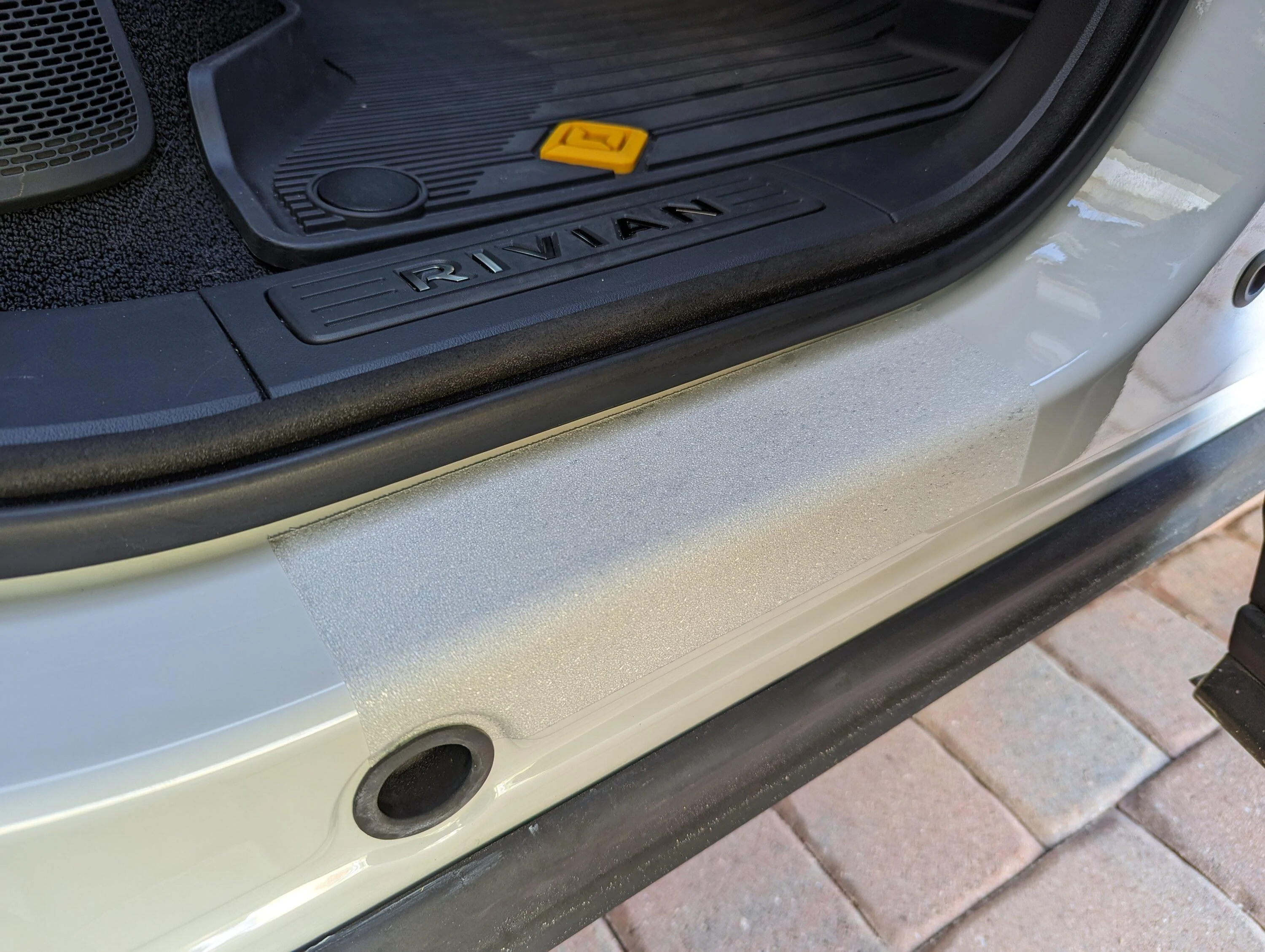 Rivian R1T R1S Aftermarket door sill covers ? PXL_20230502_224602513