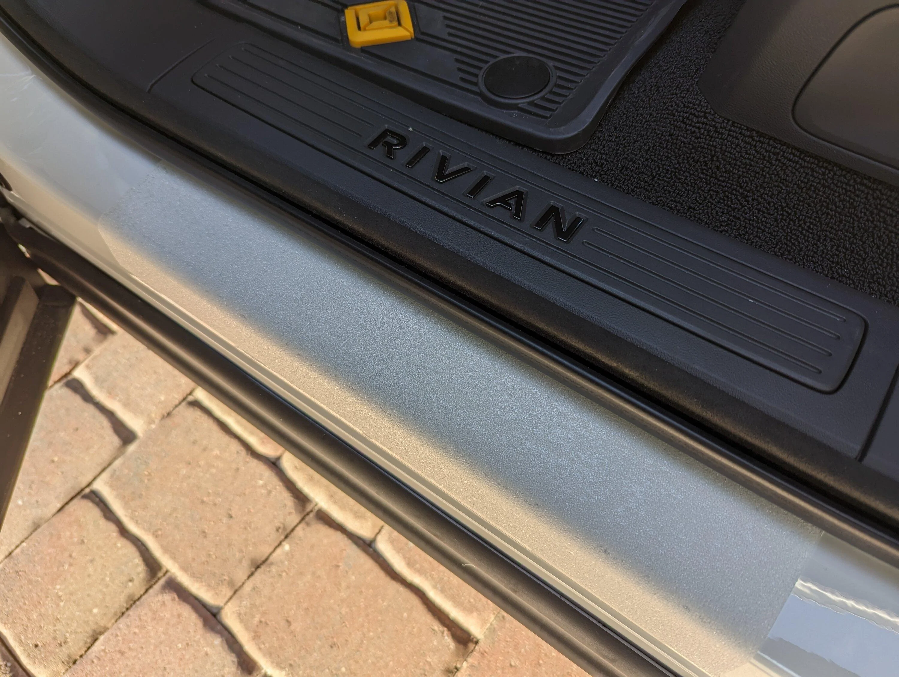 Rivian R1T R1S Aftermarket door sill covers ? PXL_20230502_223206170