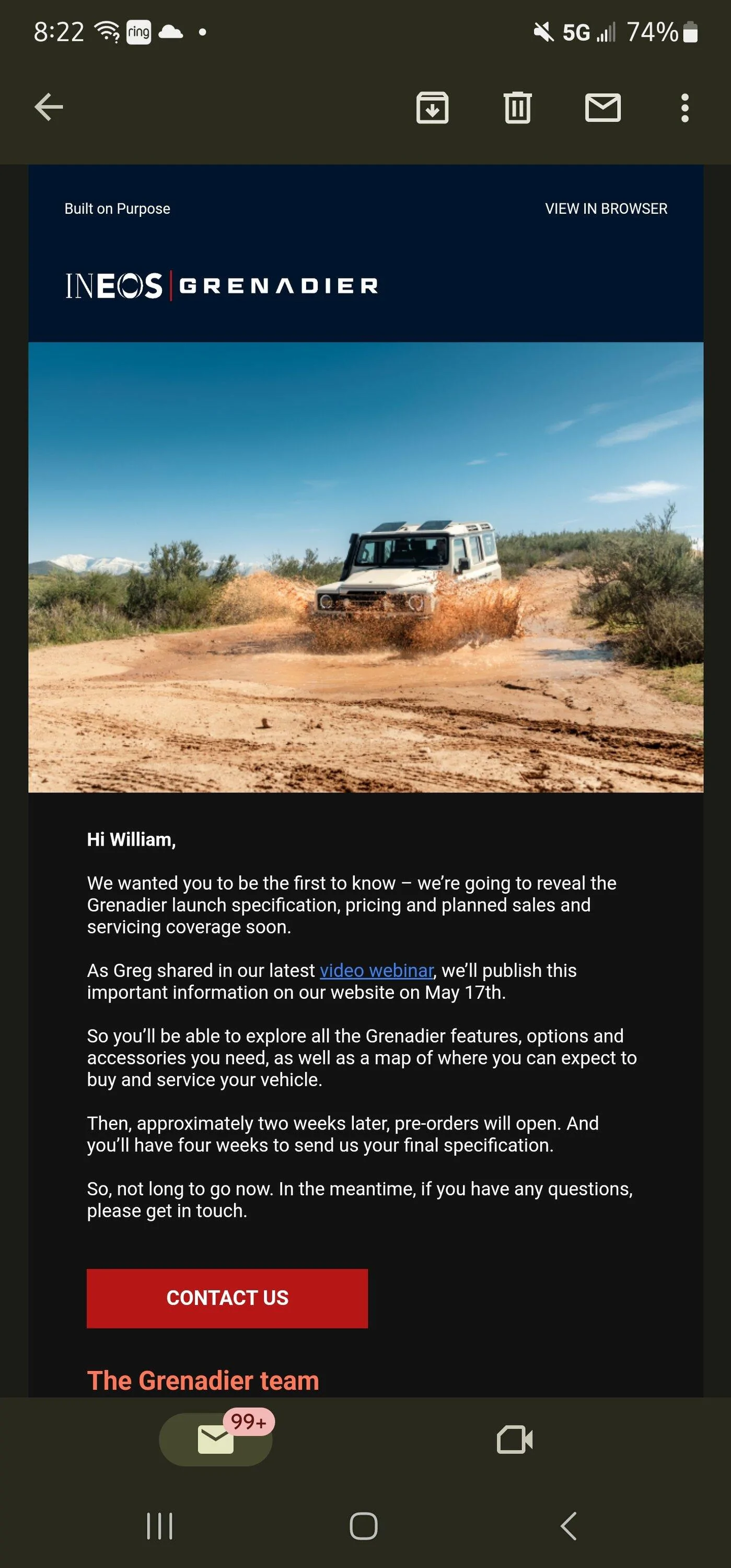 Rivian R1T R1S Ineos Grenadier drive event Screenshot_20230503_082259_Gmail