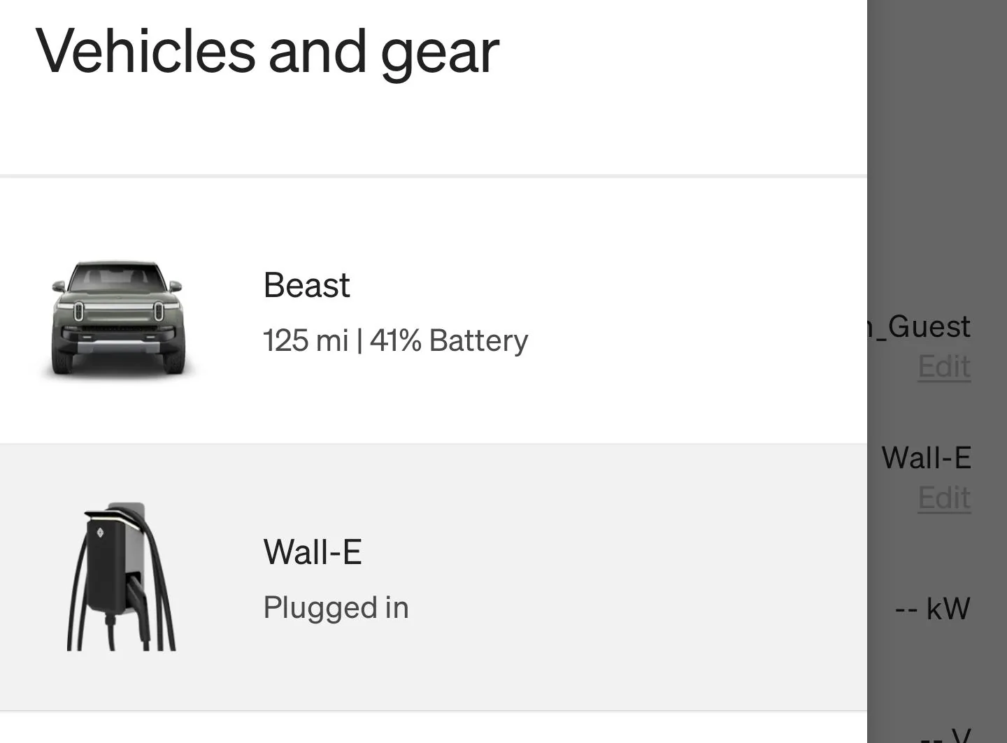 Rivian R1T R1S What'd you name / nickname your Rivian? Screenshot_20230503_213536_Rivian