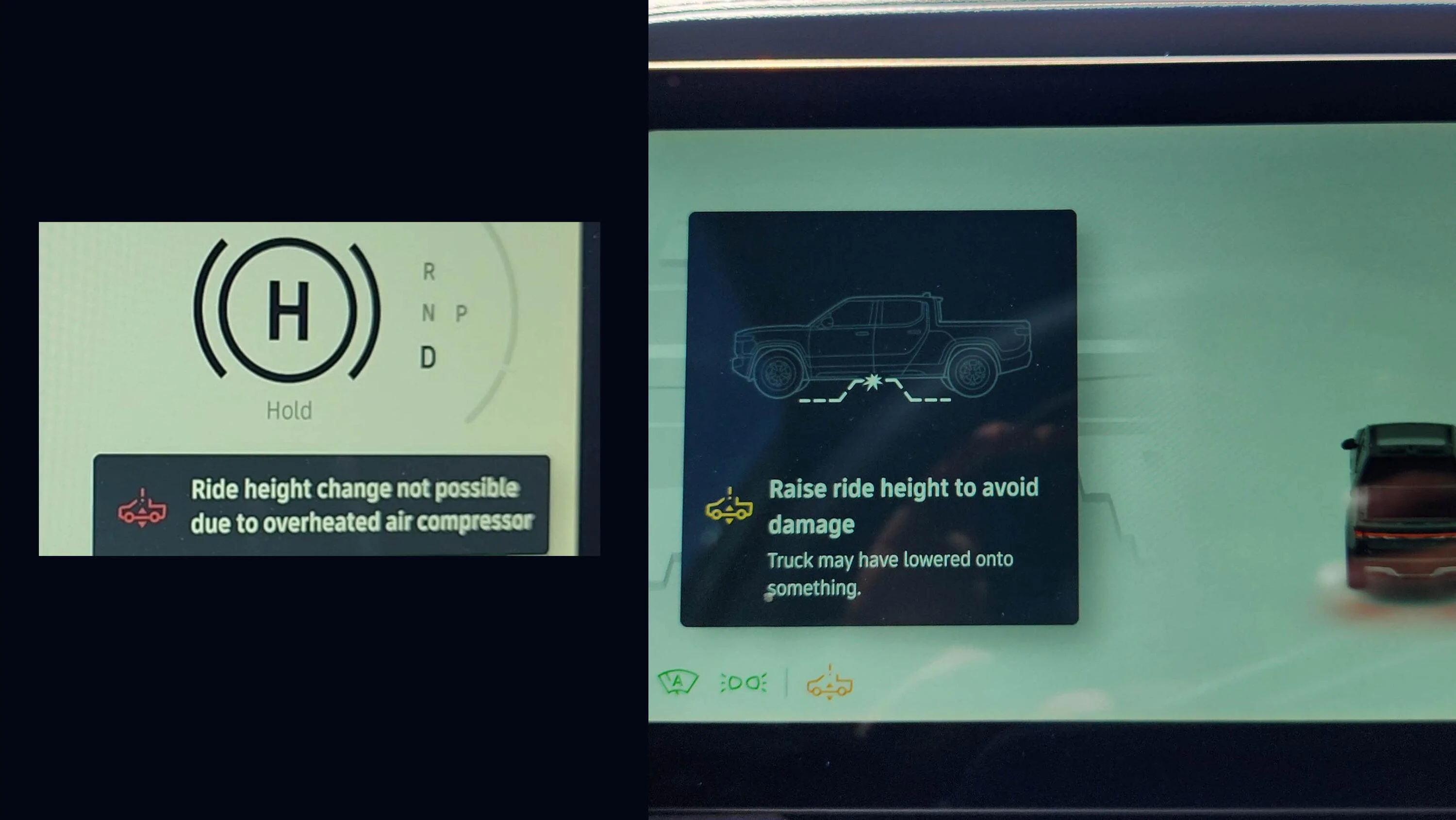 Rivian R1T R1S Destroyed my R1T front strut. Suspension airbag exploded. Common or rare? (PICS) Notifications