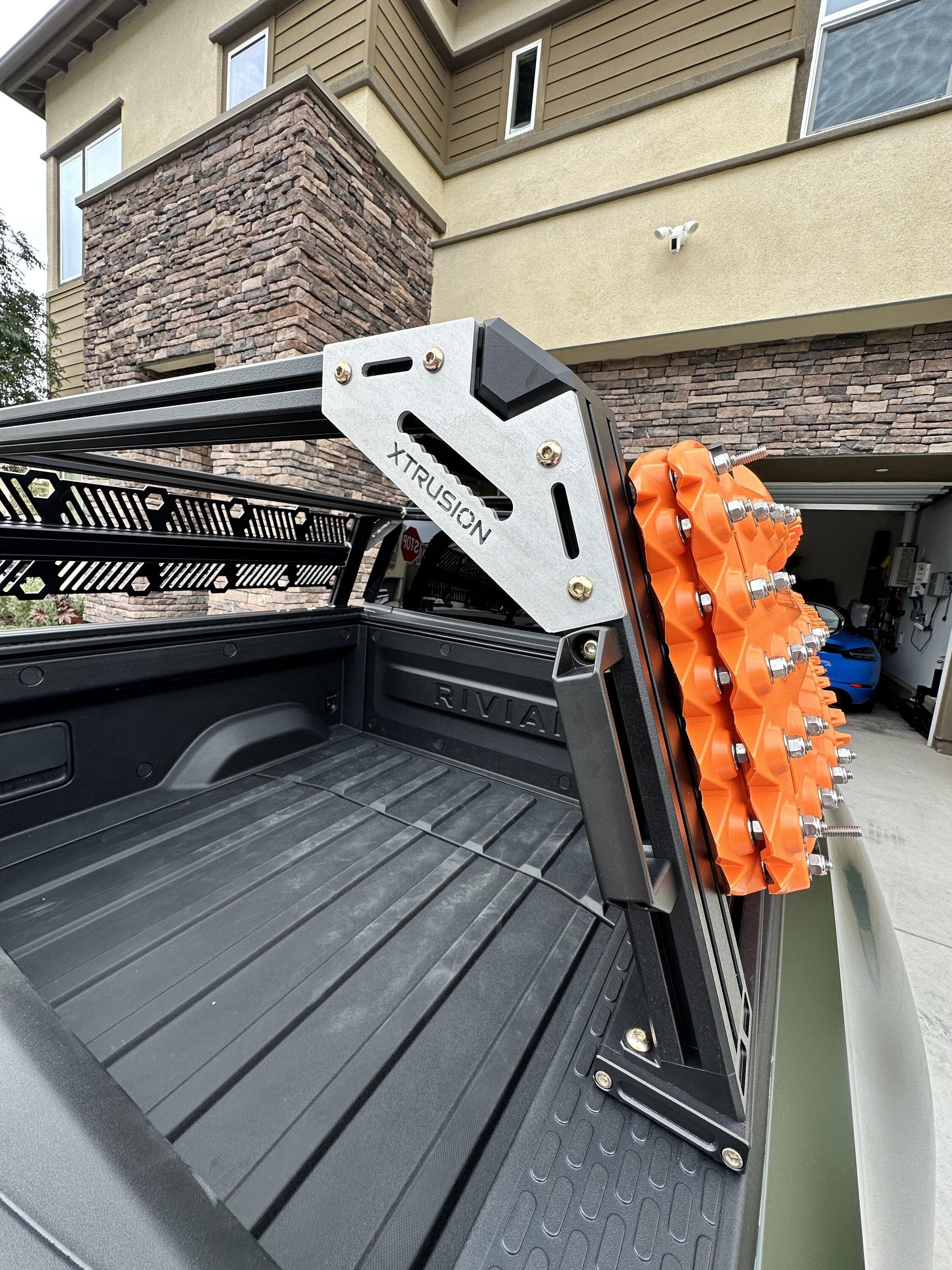 Rivian R1T R1S Bed Rack options from Xtrusion Overland IMG_1544