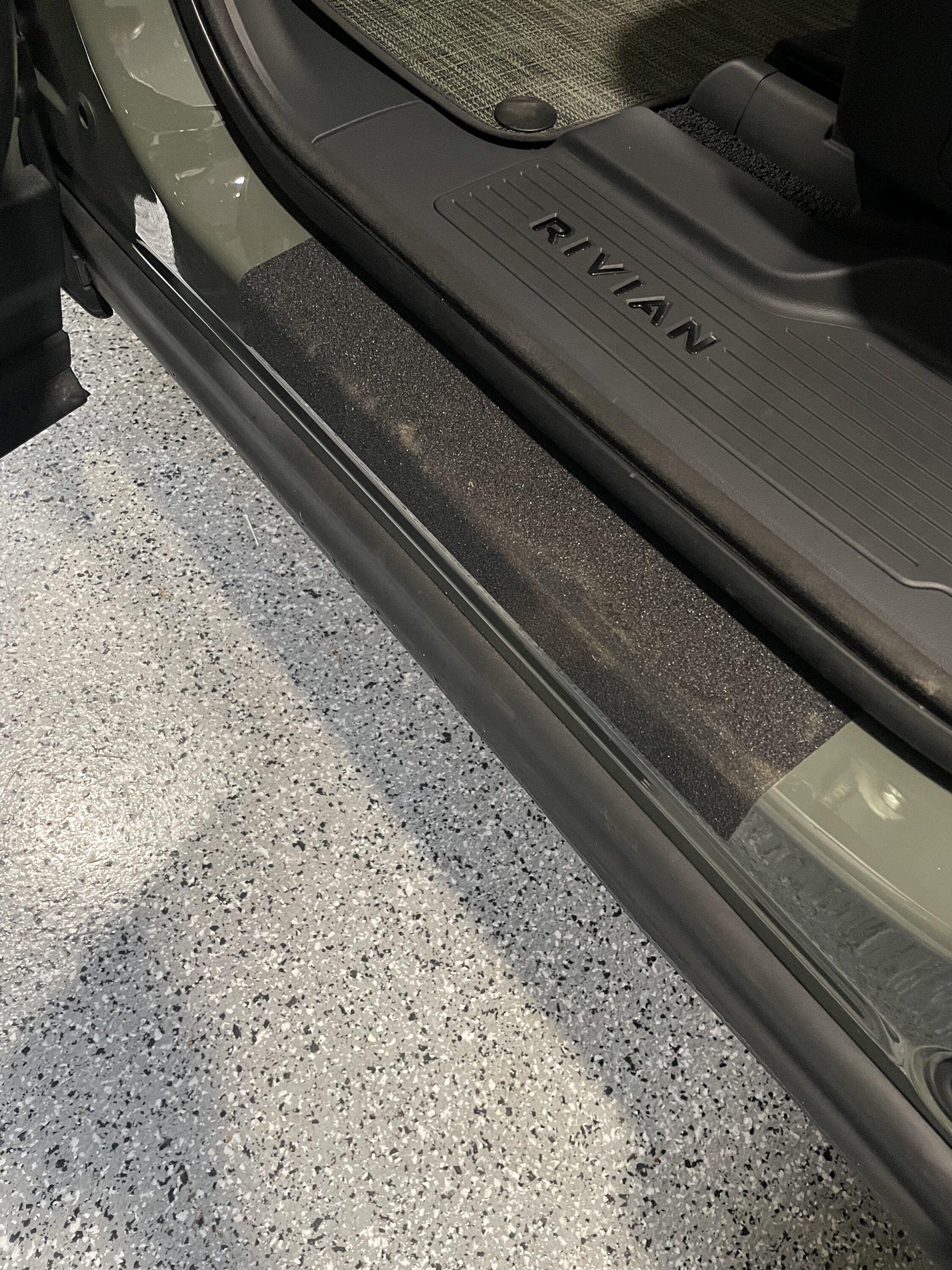 Rivian R1T R1S Aftermarket door sill covers ? IMG_3625