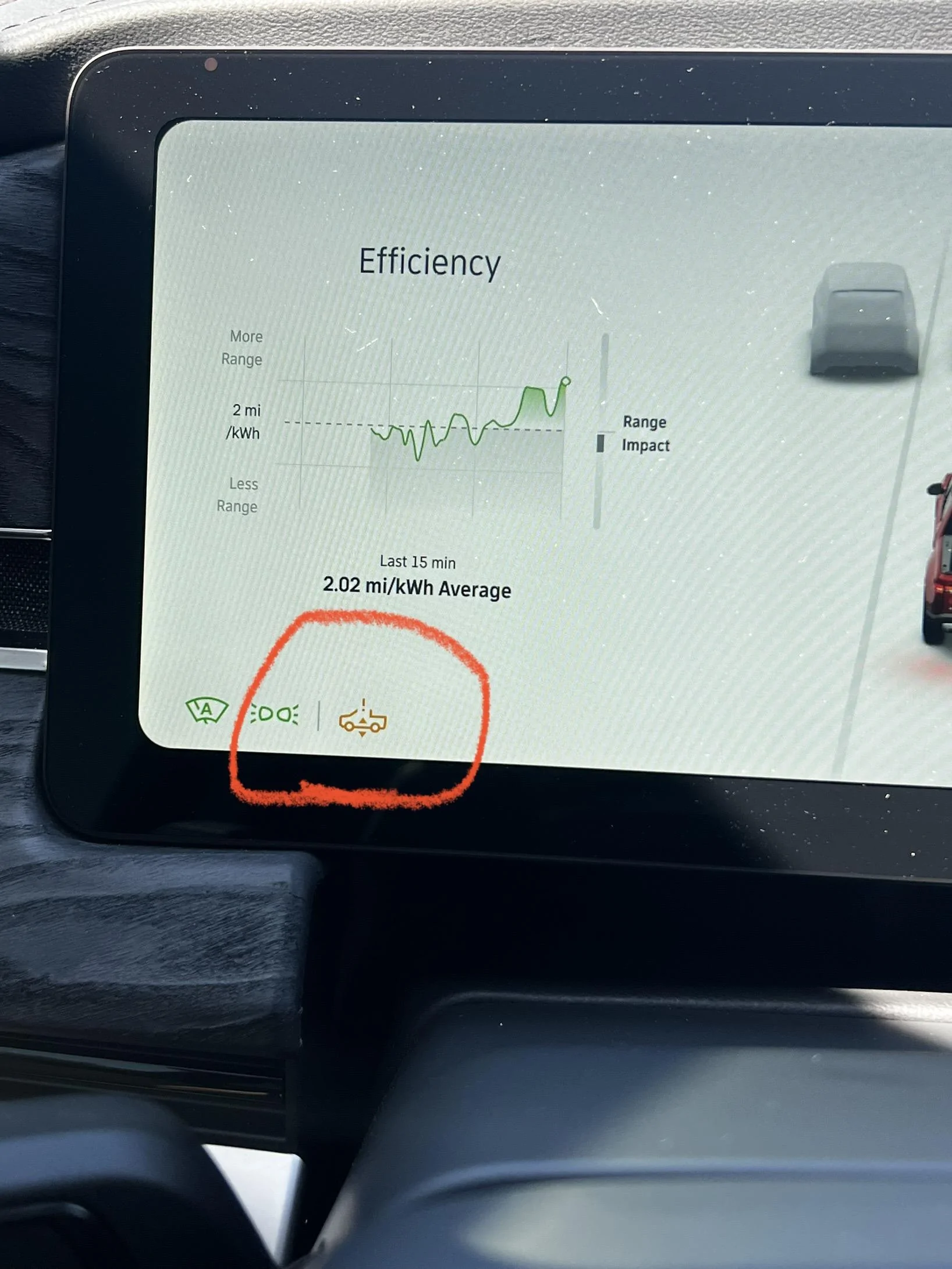Rivian R1T R1S Suspension warning light??  What does it mean? IMG_1193