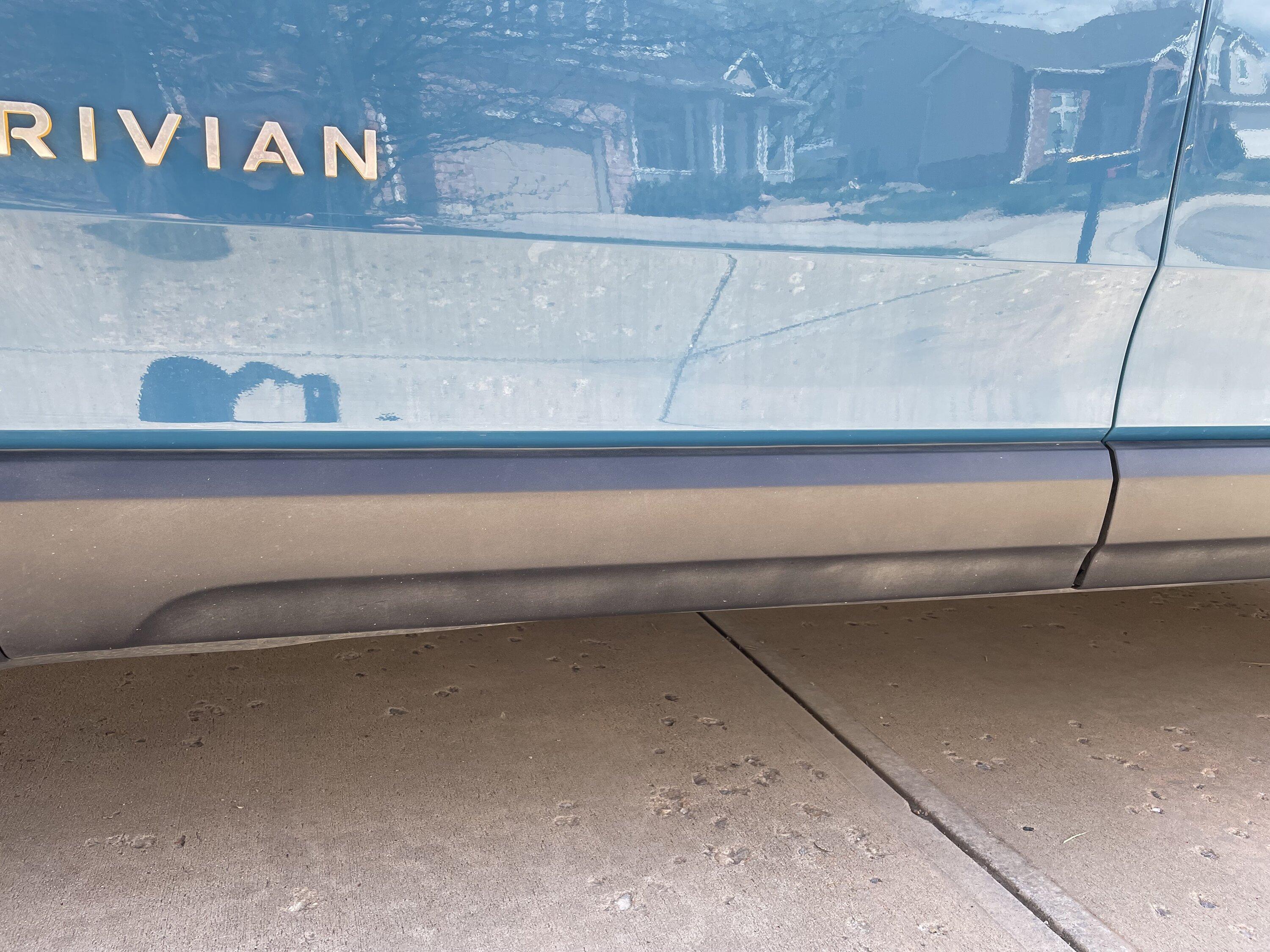 Rivian R1T R1S What is the secret to cleaning these door panels?!? IMG_2526