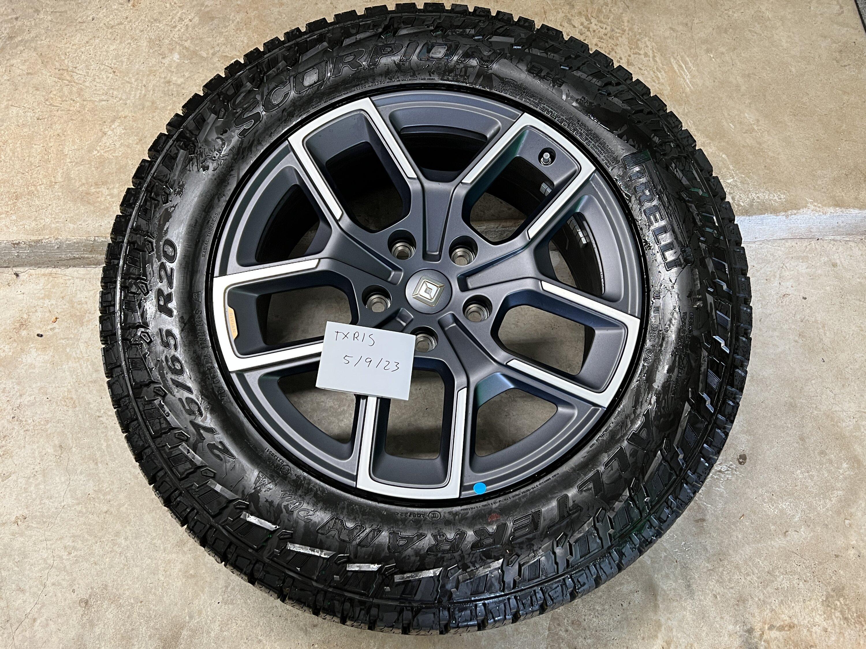 Rivian R1T R1S 20” AT Spare Tire & Wheel - Willing to Ship IMG_6534
