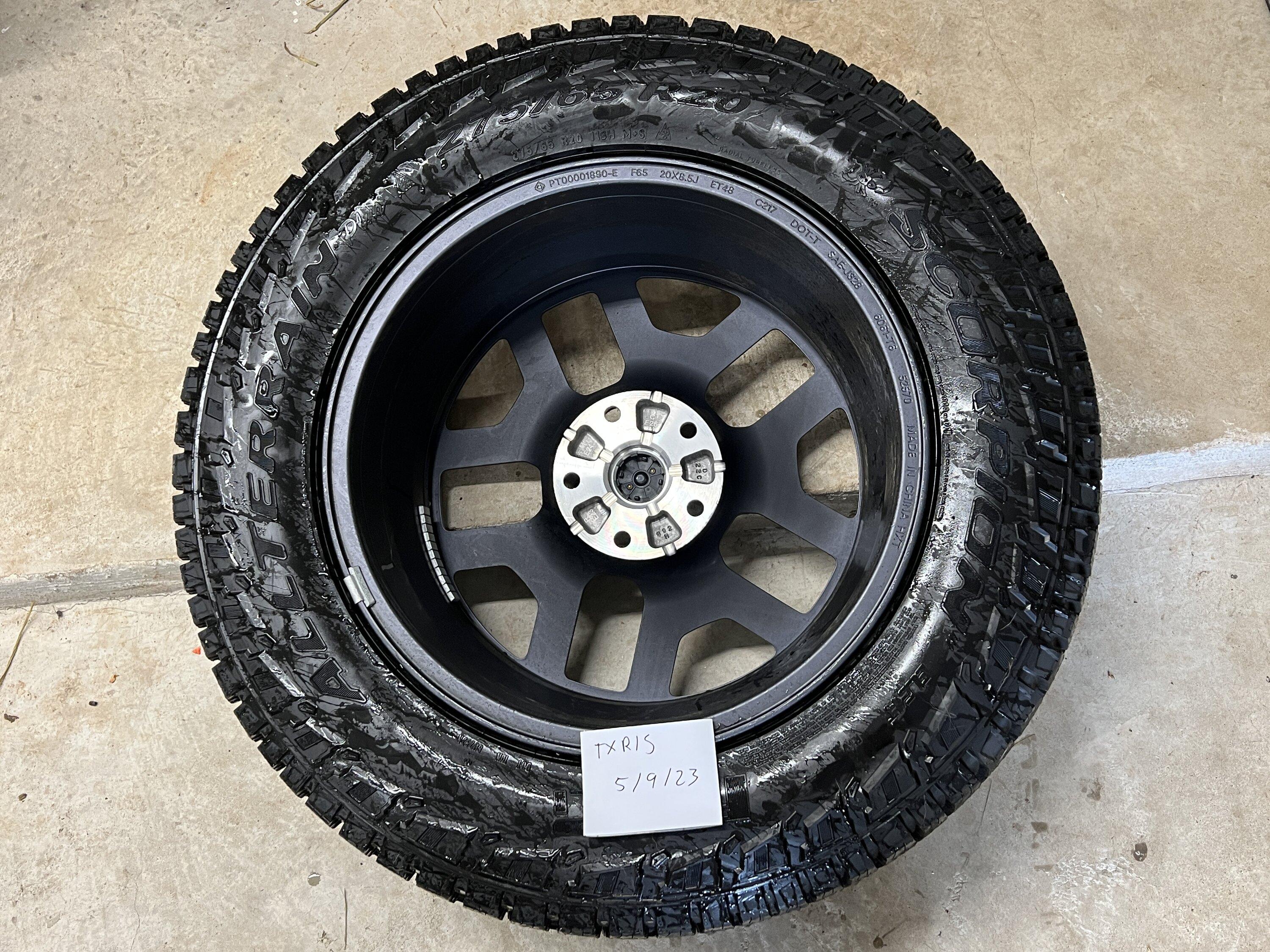 Rivian R1T R1S 20” AT Spare Tire & Wheel - Willing to Ship IMG_6541