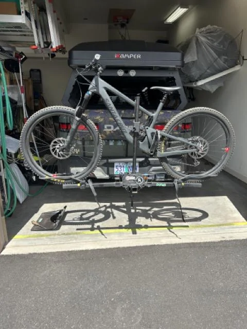 Rivian R1T R1S Official Rivian Bike Pad for R1T Tailgate - First Look! ?‍♀️ (updated w/ photos in use) Tailgate2