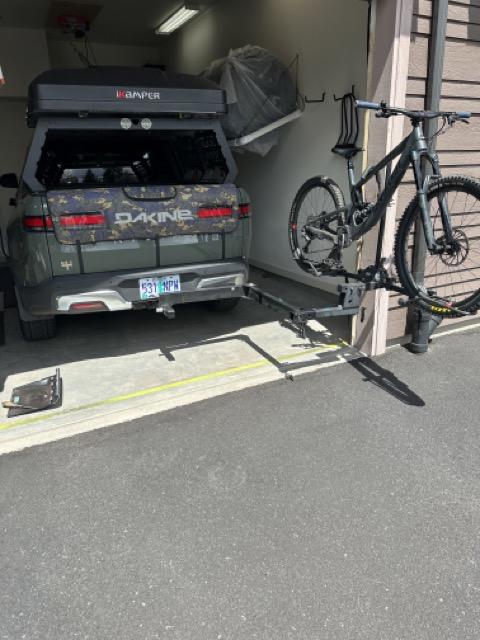 Rivian R1T R1S Official Rivian Bike Pad for R1T Tailgate - First Look! ?‍♀️ (updated w/ photos in use) Tailgate3