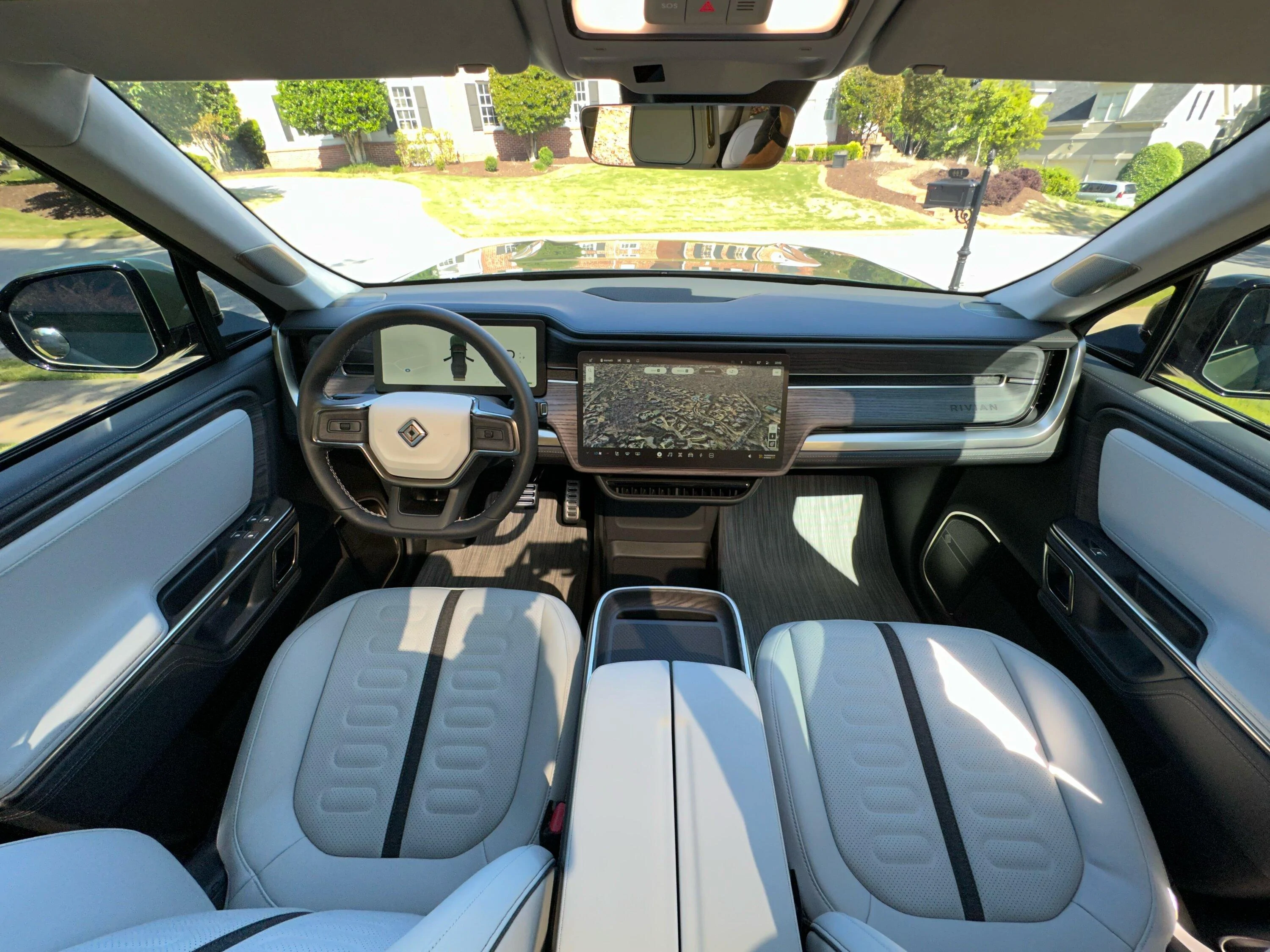 Rivian R1T R1S $78,885 - 2023 Rivian R1S - Forest Green & Ocean Coast Dark Ash - Underbody - Extras!!! IMG_3989D