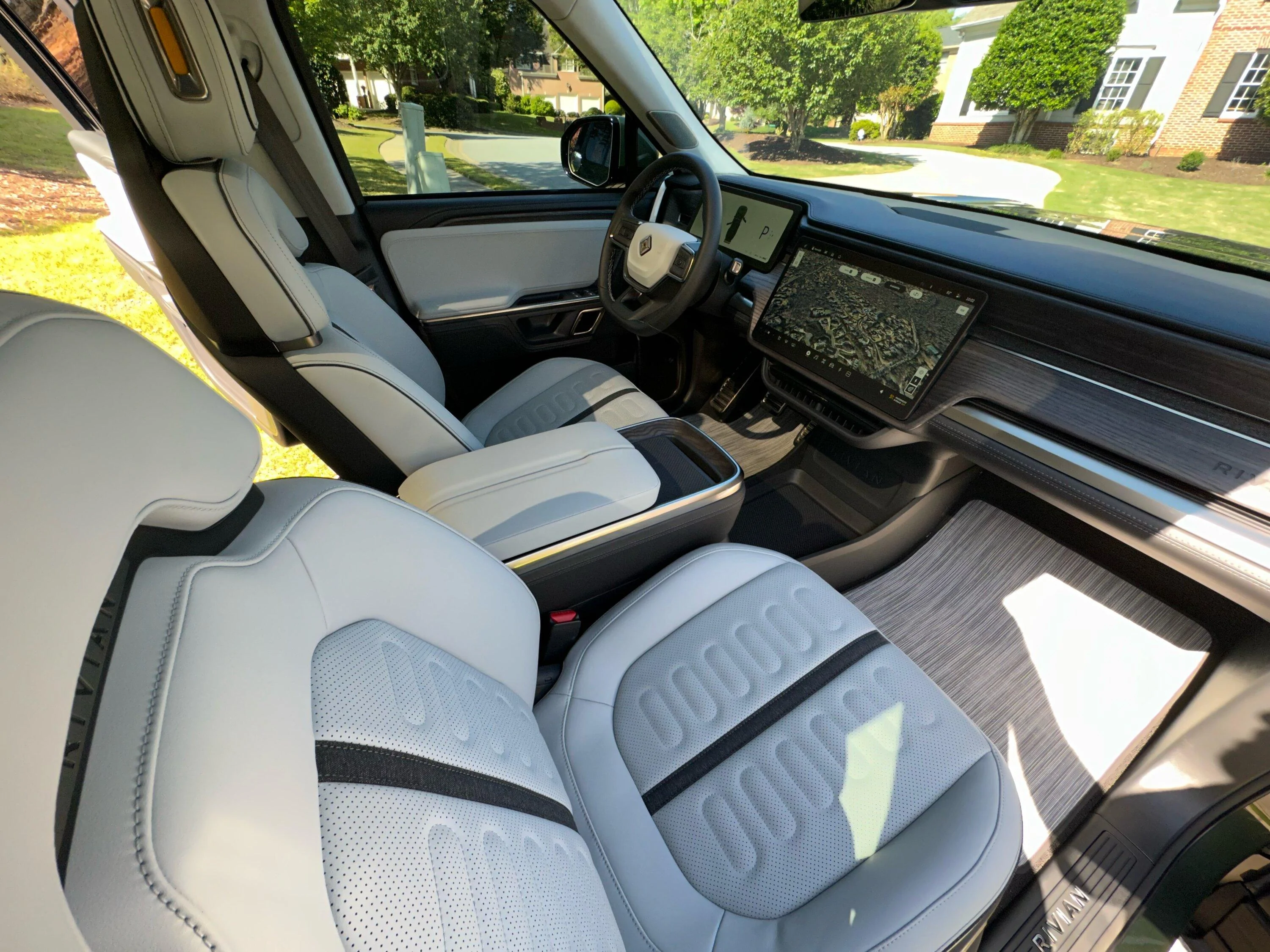 Rivian R1T R1S $78,885 - 2023 Rivian R1S - Forest Green & Ocean Coast Dark Ash - Underbody - Extras!!! IMG_3991D