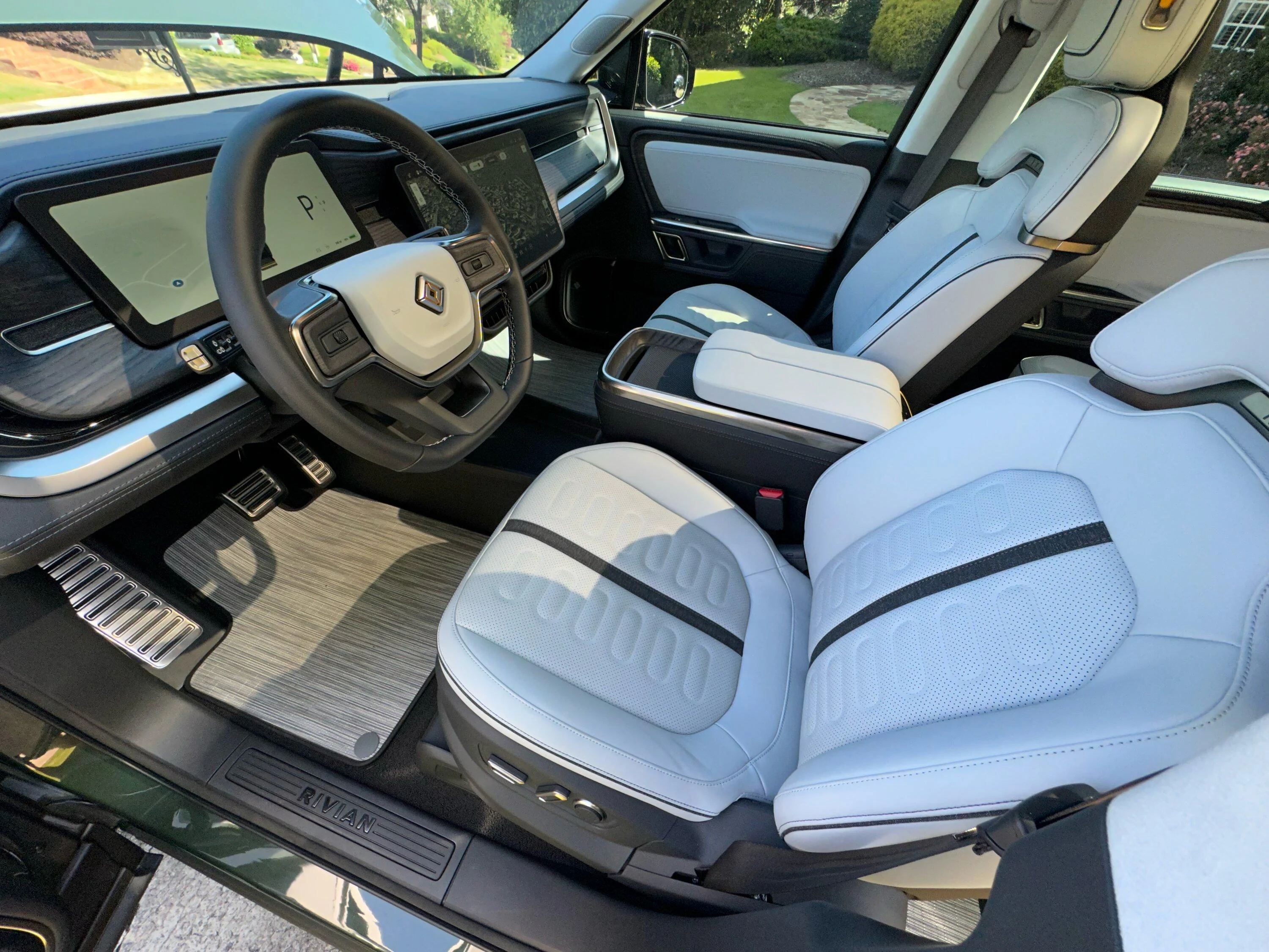 Rivian R1T R1S $78,885 - 2023 Rivian R1S - Forest Green & Ocean Coast Dark Ash - Underbody - Extras!!! IMG_3992D