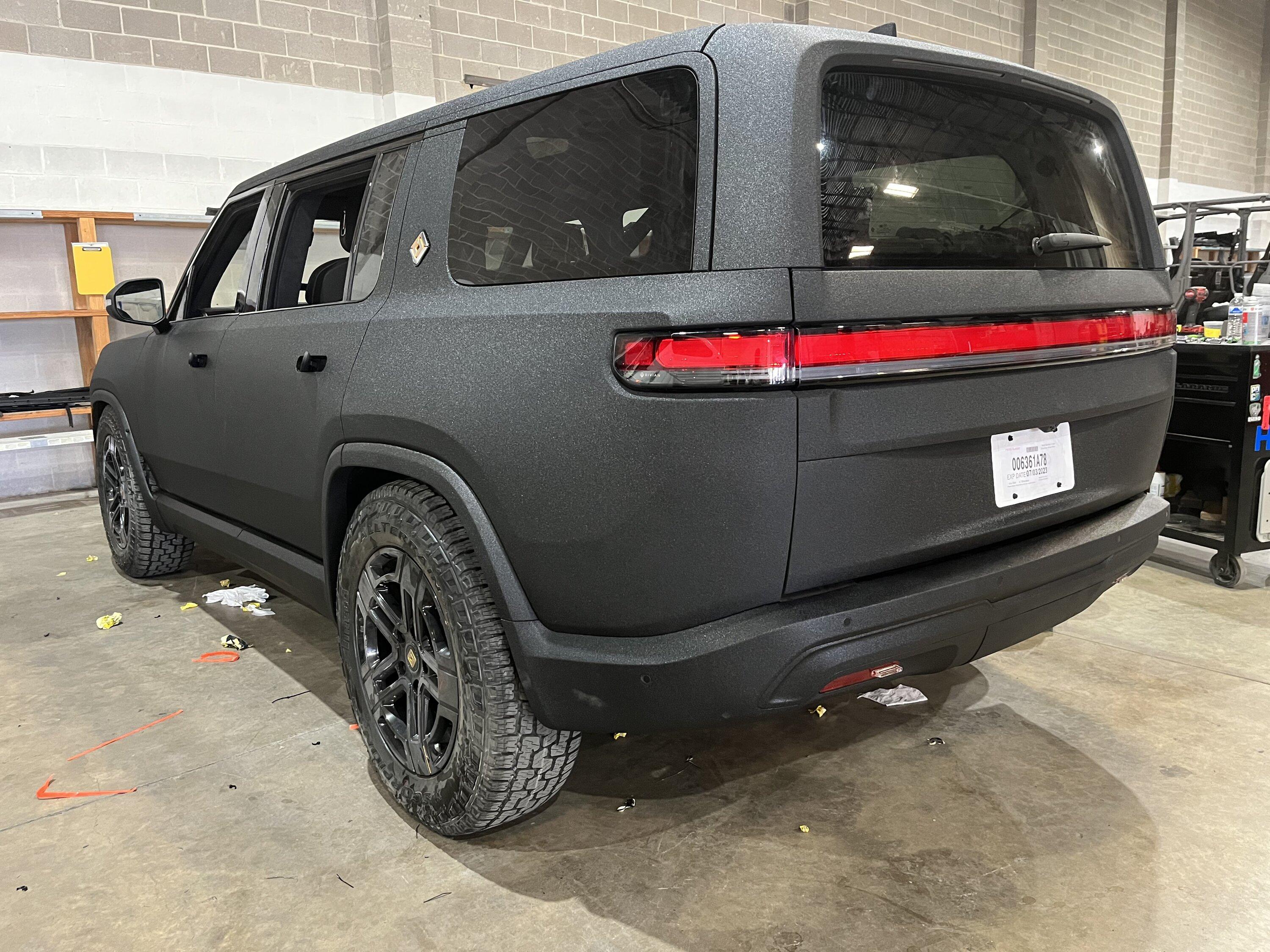 Rivian R1T R1S Kevlar Coating on R1T and R1S IMG_8585