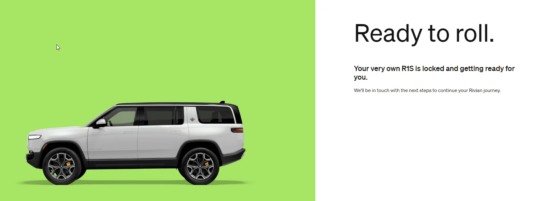 Rivian R1T R1S R1S Shop access live with lots of inventory! 1683746545294