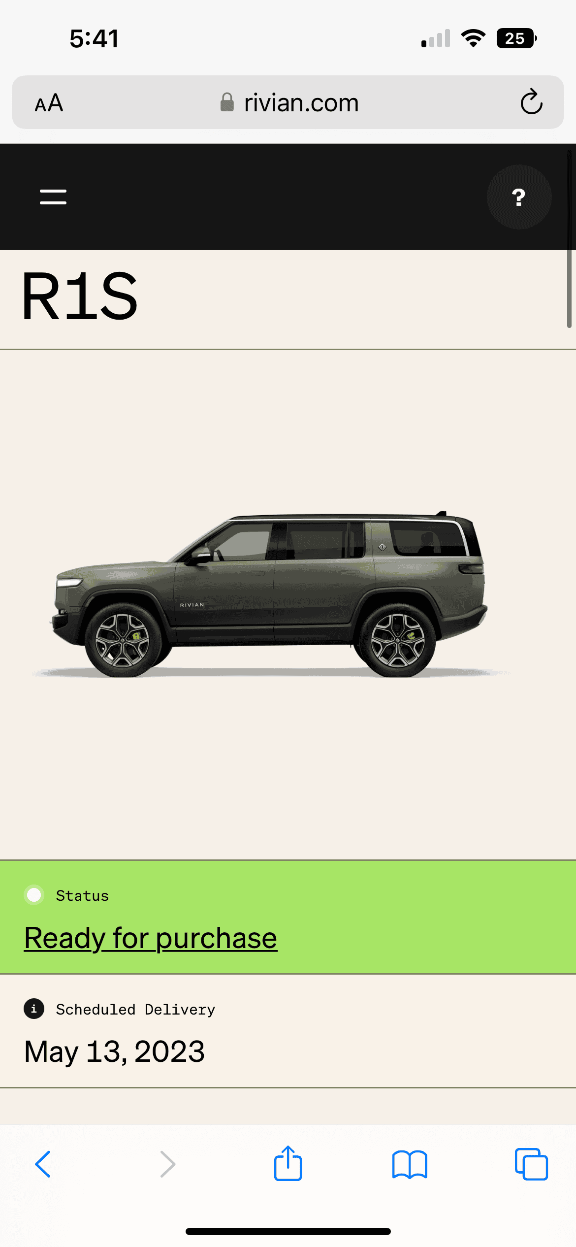 Rivian R1T R1S R1S Shop access live with lots of inventory! 3DE0E00A-E63F-4BAA-A06C-9DAA87C86779