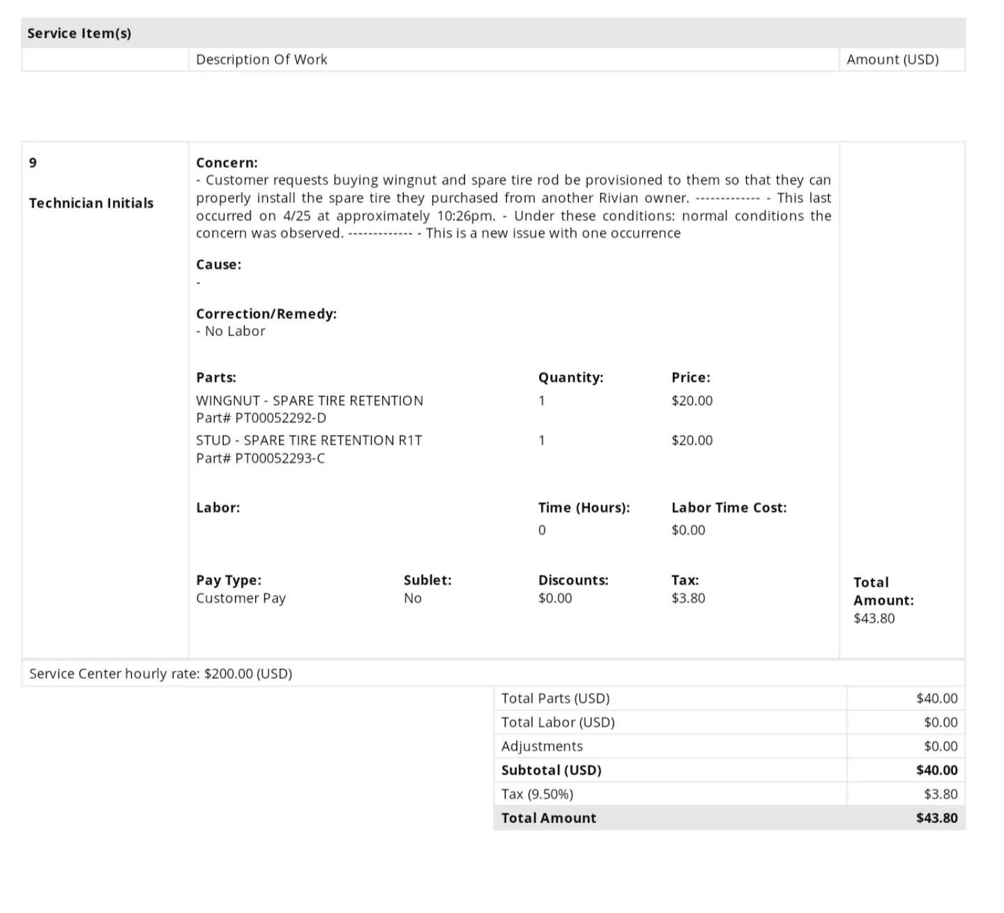 Rivian R1T R1S What are people doing for a tire change kit? Screenshot_20230511-121601