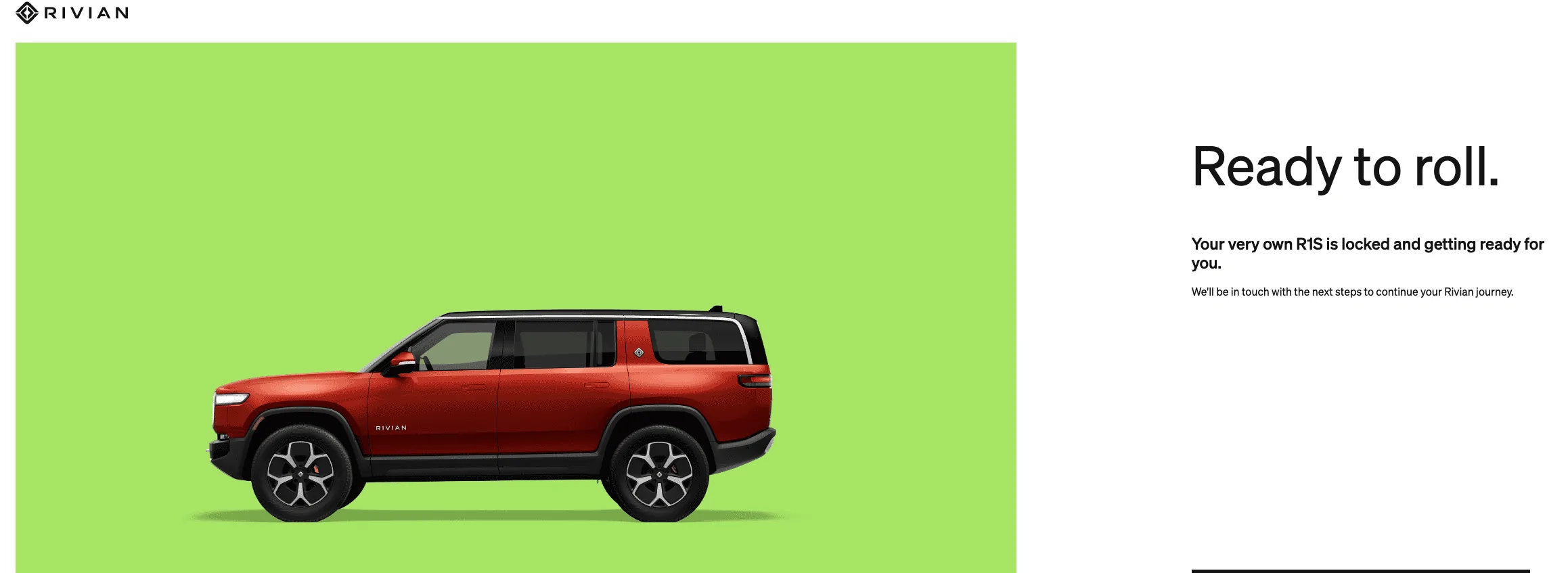 Rivian R1T R1S R1S Shop access live with lots of inventory! 1683837818743