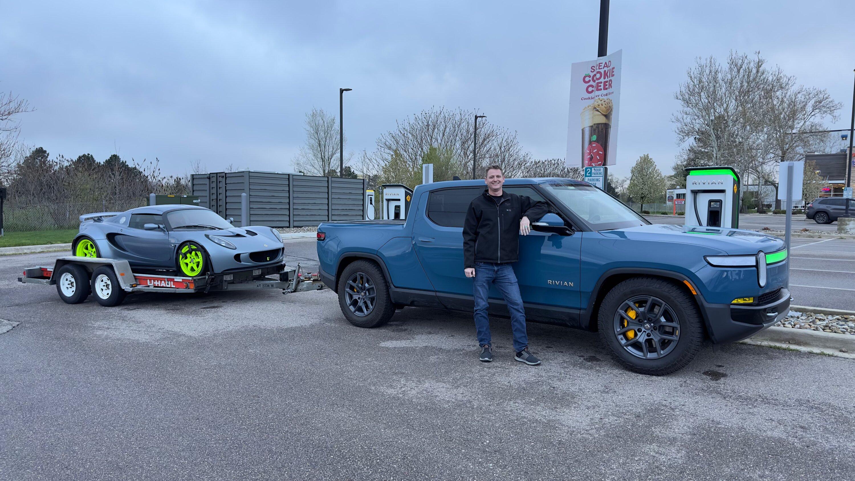 Rivian R1T R1S Towing + Efficiency: Please post your experience! IMG_8264