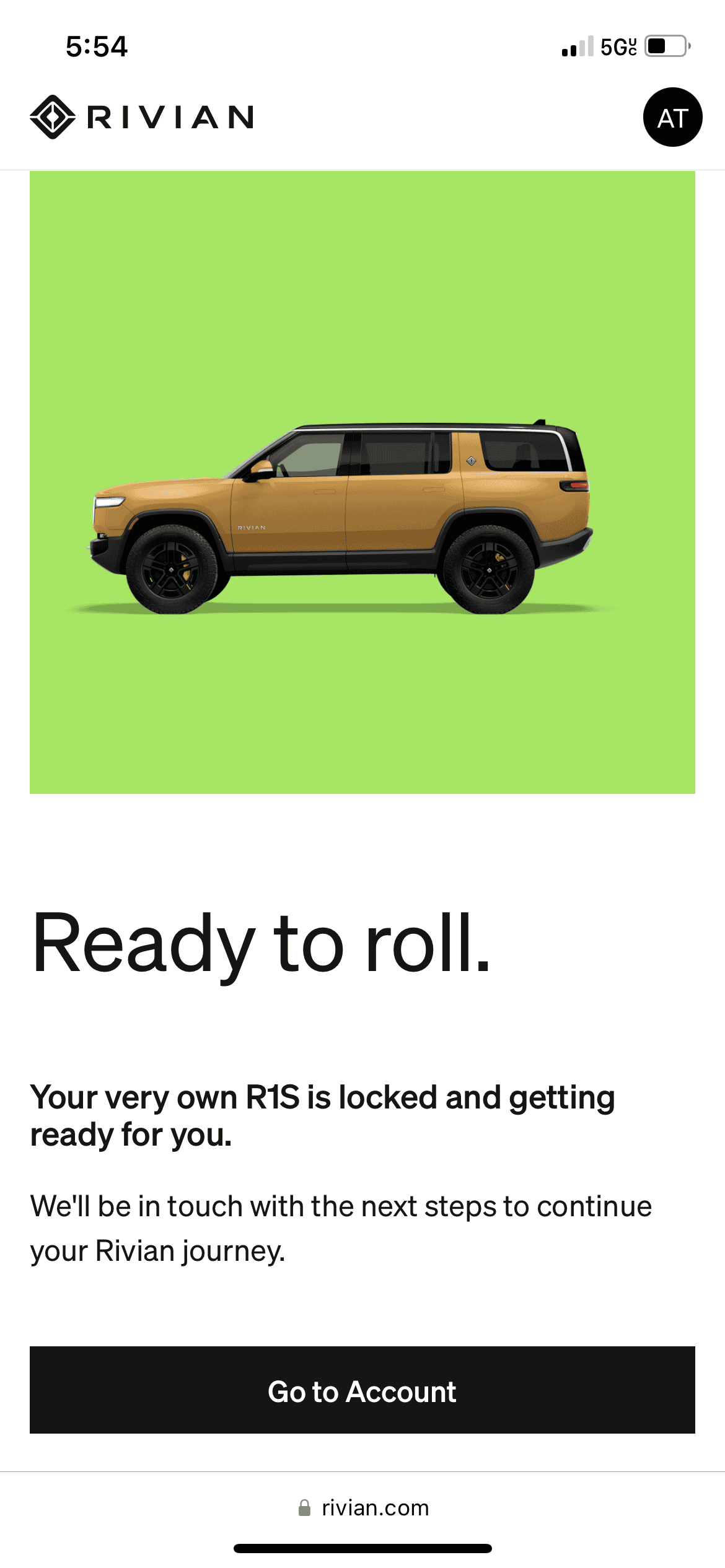 Rivian R1T R1S R1S Shop access live with lots of inventory! IMG_7296