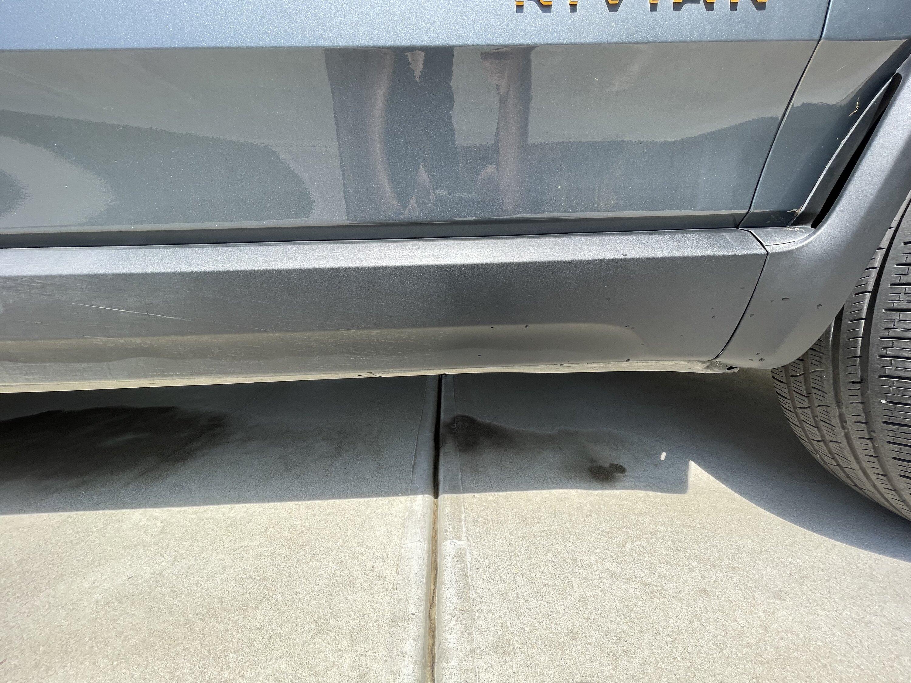 Rivian R1T R1S What is the secret to cleaning these door panels?!? IMG_9522