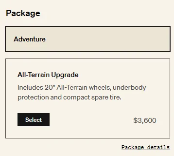 Rivian R1T R1S R1S Shop access live with lots of inventory! 1683921197927