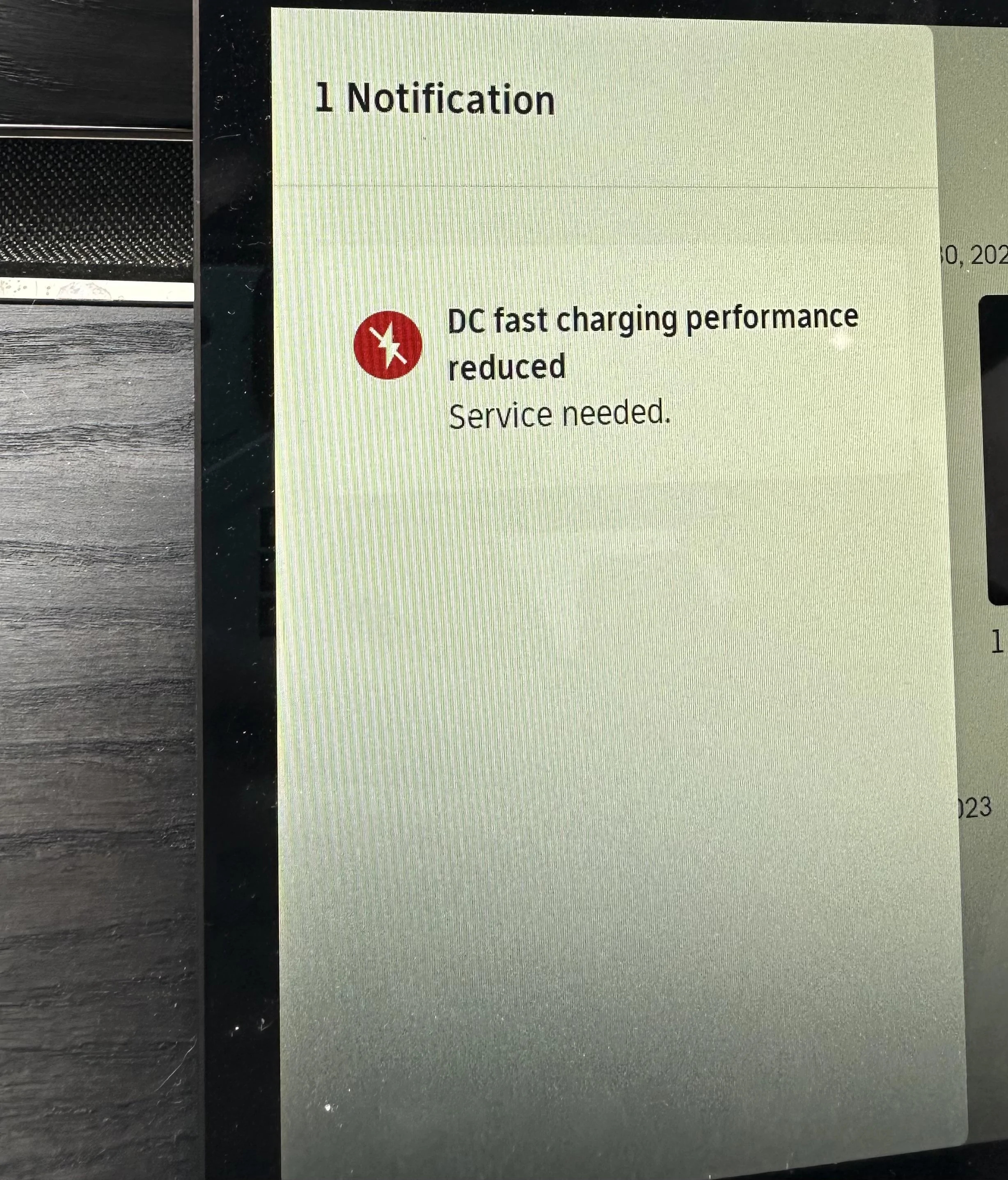 Rivian R1T R1S DC Fast Charging Warning IMG_0784