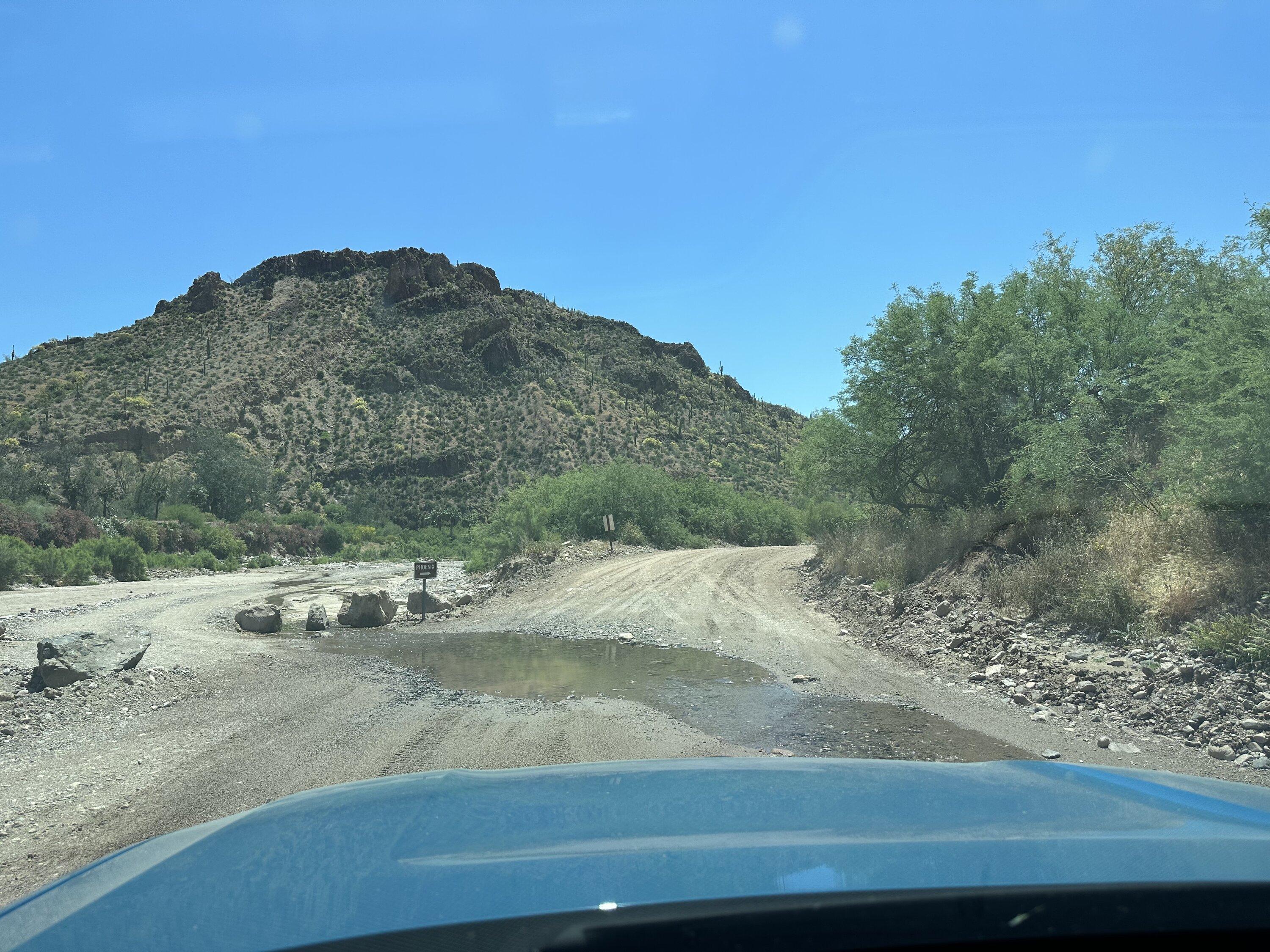 Rivian R1T R1S R1T Off Road Trail Report & Videos: Morgan City Wash (Metro Phoenix Area) 5/12/2023 IMG_1959
