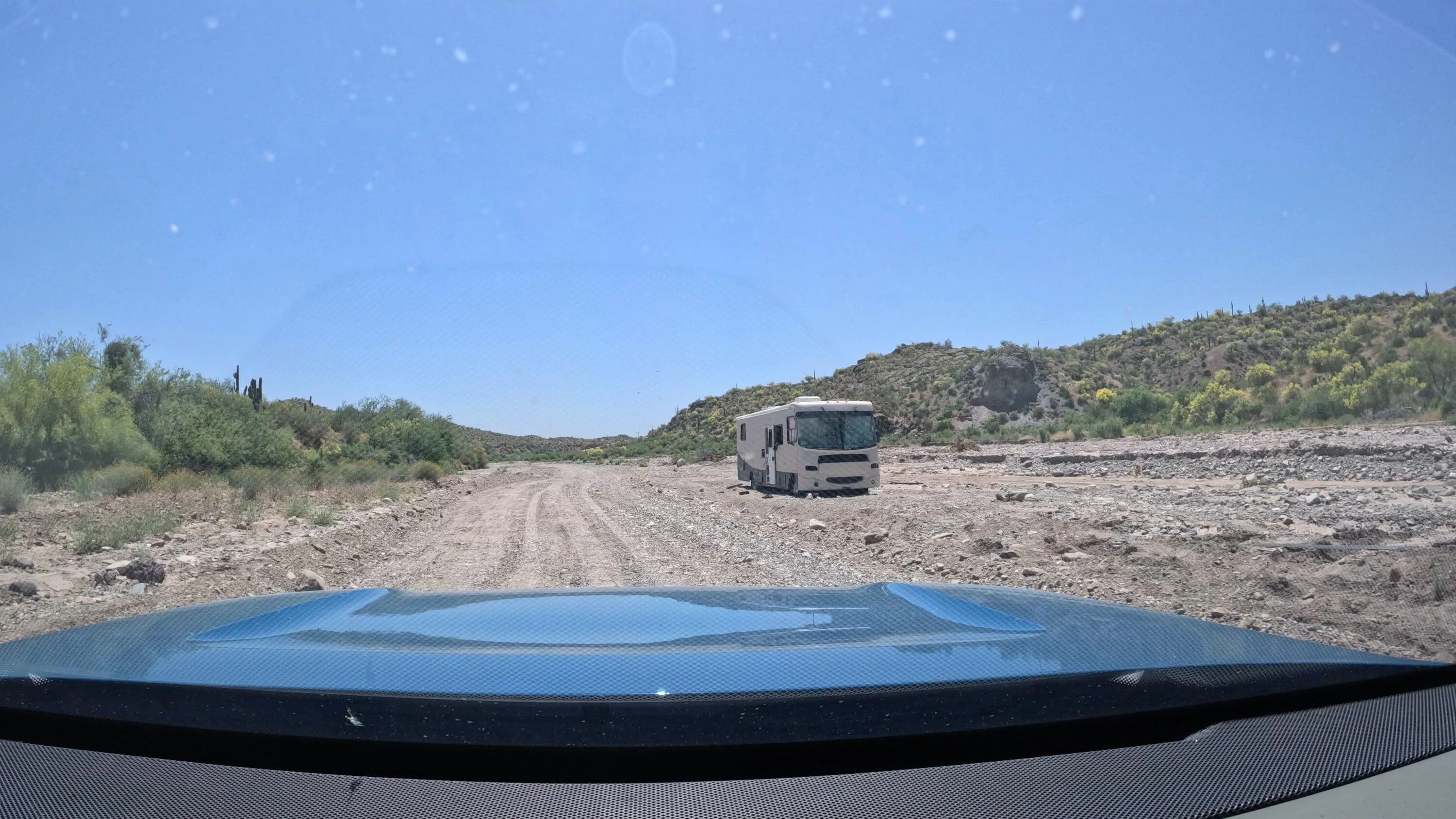 Rivian R1T R1S R1T Off Road Trail Report & Videos: Morgan City Wash (Metro Phoenix Area) 5/12/2023 WalterWhit